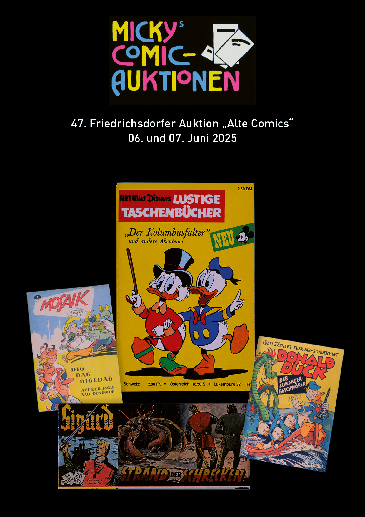 47. Comics- Auktion