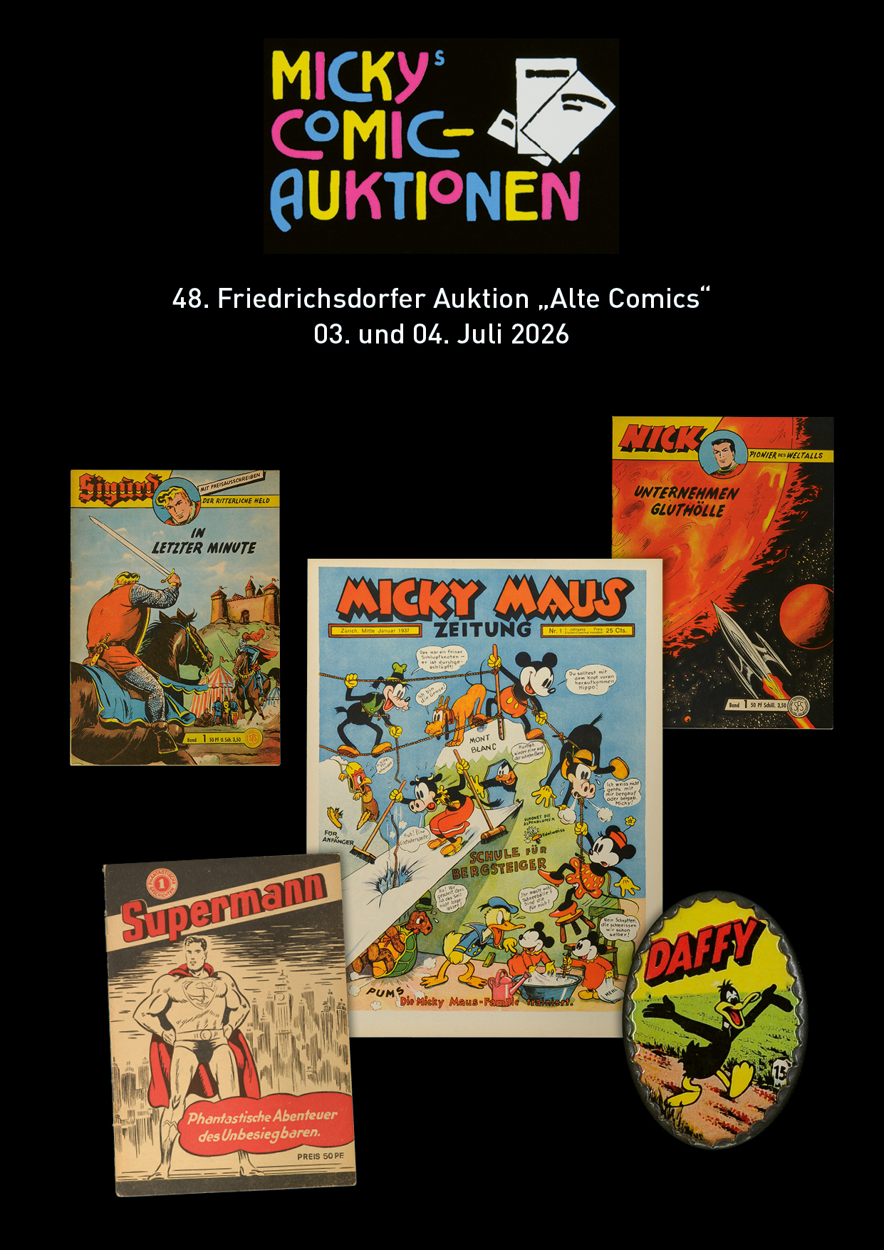 48. Comics- Auktion