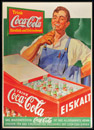 Coca-Cola Plakat Köstlich und Erfrischend 