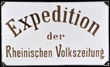 Expedition der Rheinischen Volkszeitung 