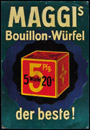 Maggi's Bouillon-Würfel 5 Pfg. 