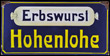 Hohenlohe Erbswurst 
