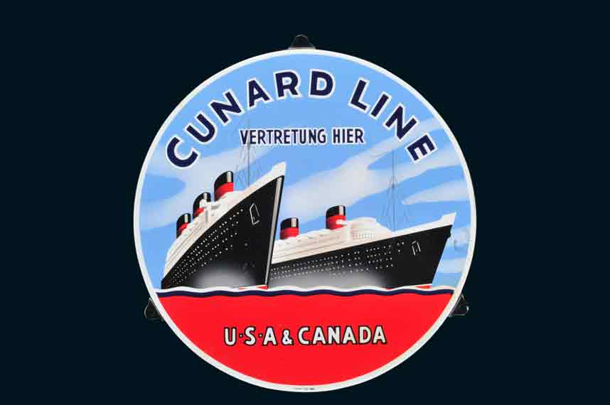 Cunard Line Vertretung Hier 