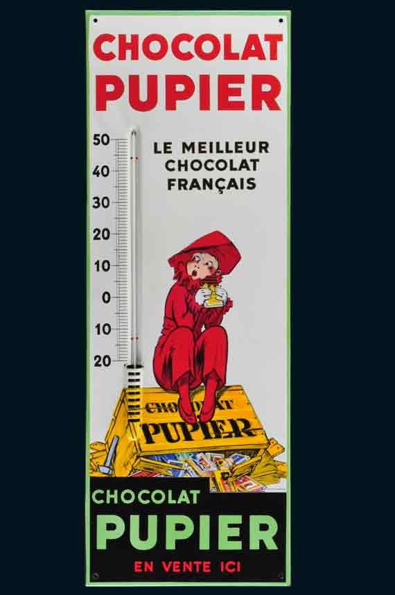 Chocolat Pupier Thermometer 
