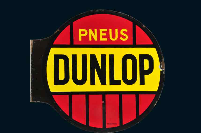Dunlop Pneu Ausleger 