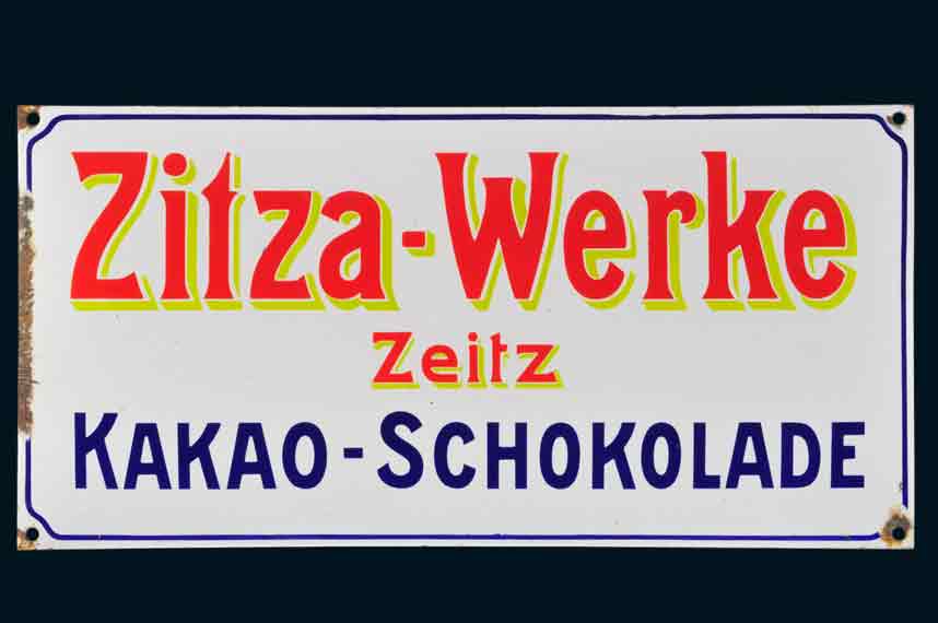 Zitza-Werke Schokolade 