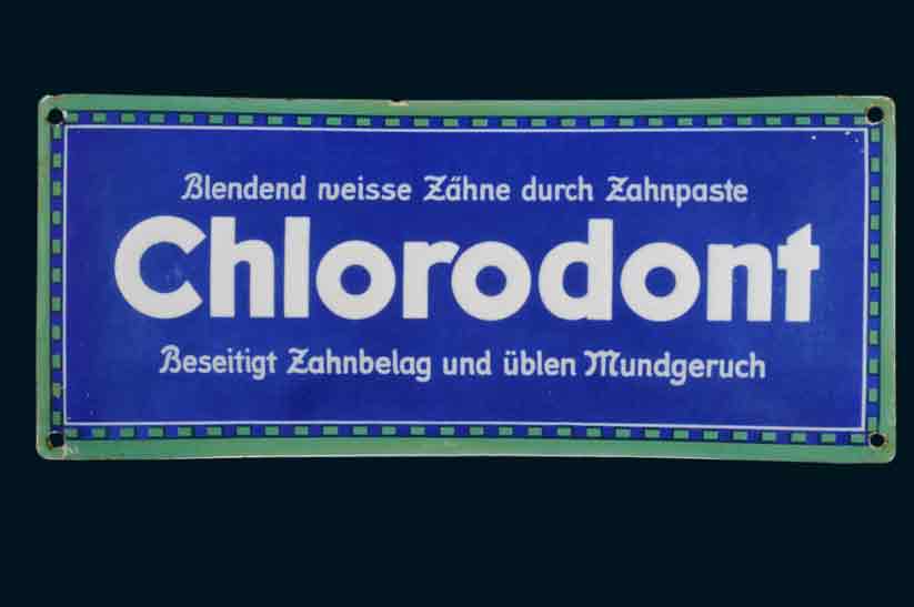 Chlorodont, beseitigt üblen Mundgeruch 