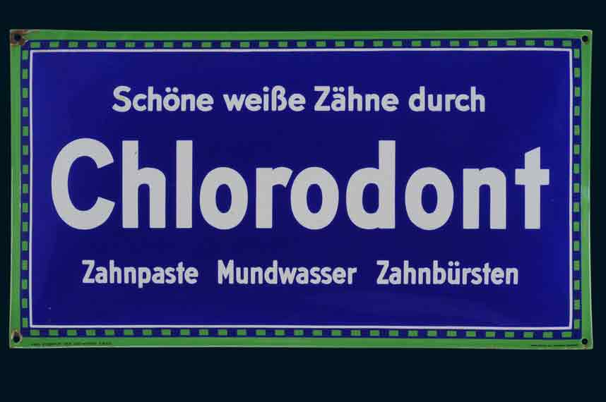 Chlorodont, Schöne weisse Zähne 