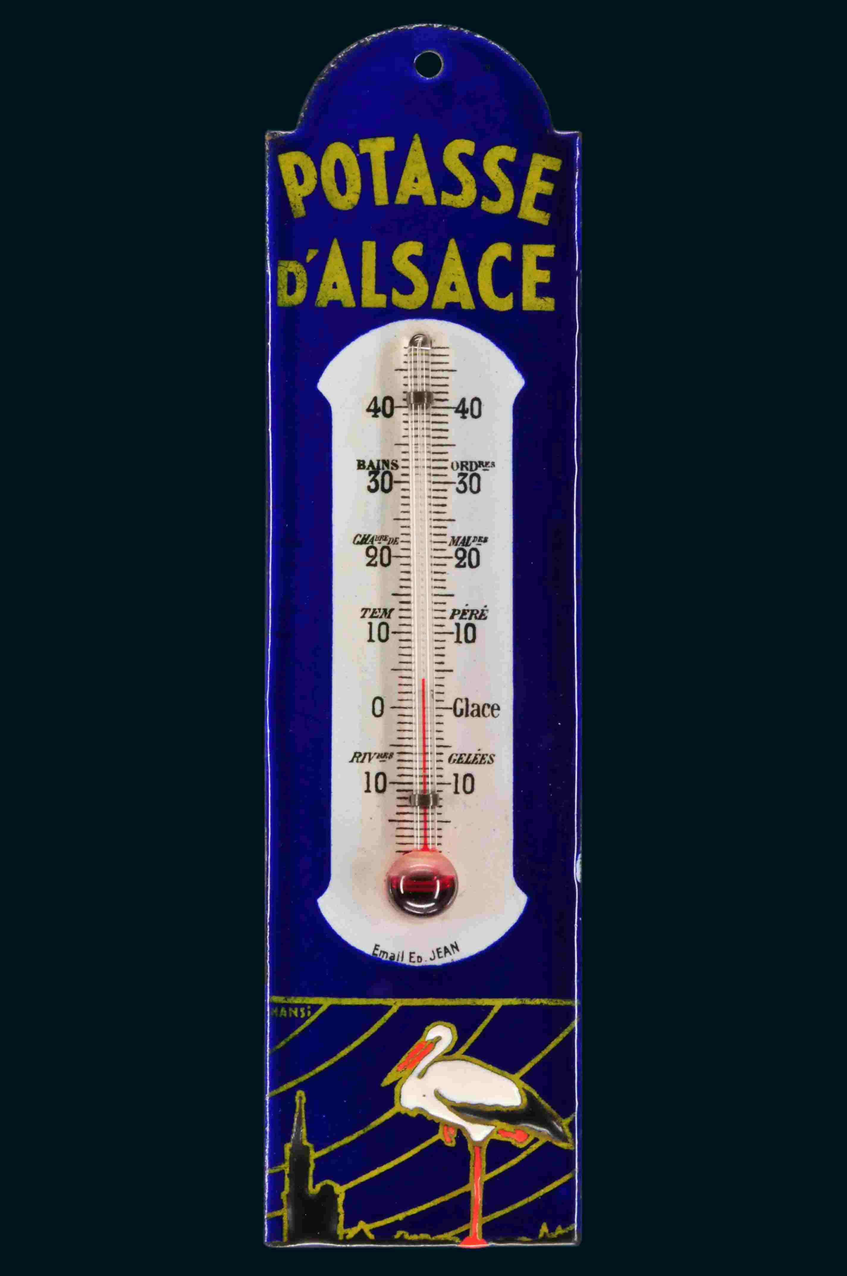 Potasse d'Alsace Thermometer 