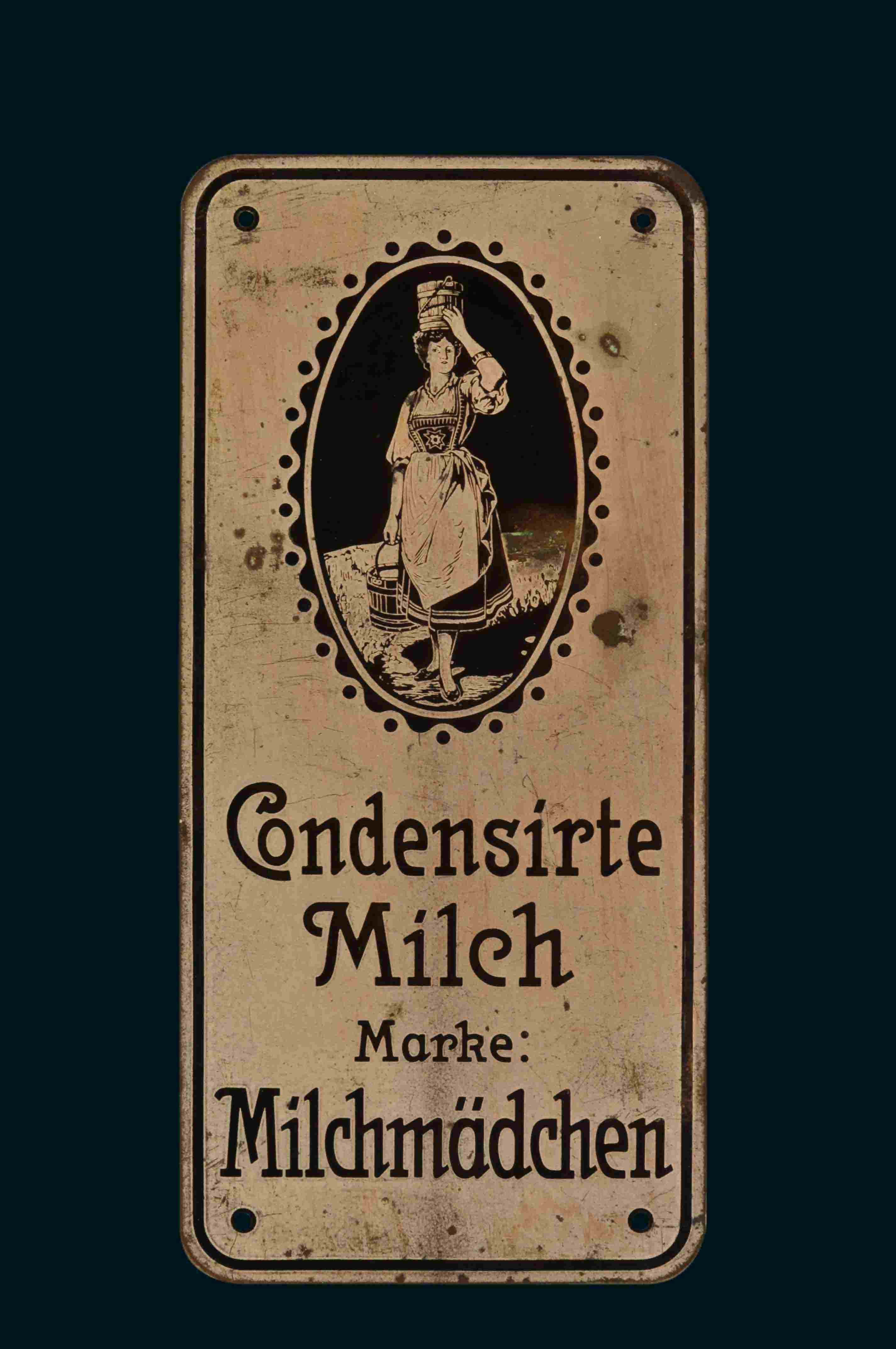 Condensirte Millch Marke: Milchmädchen 