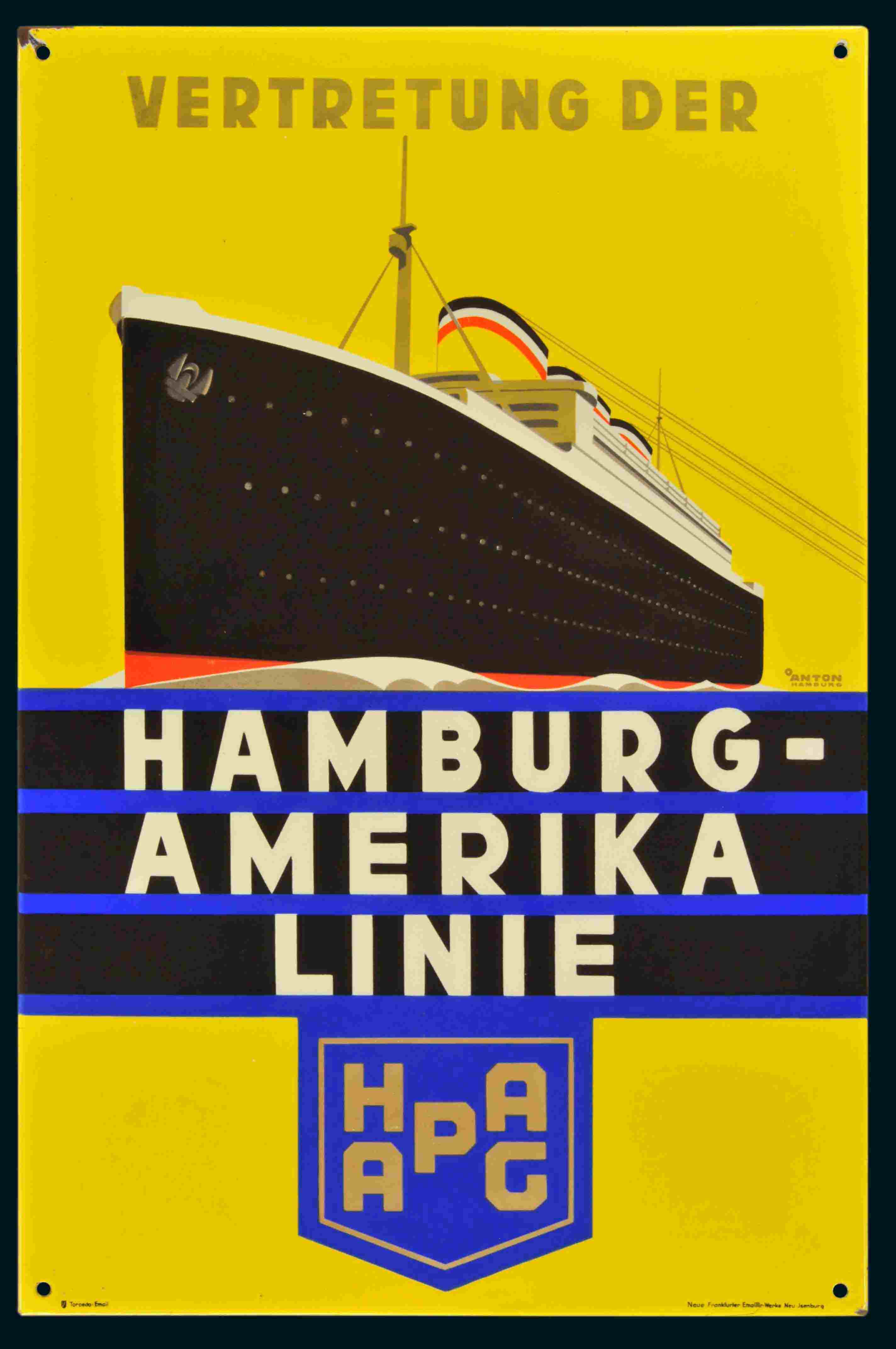 Hamburg-Amerika Linie Vertretung 