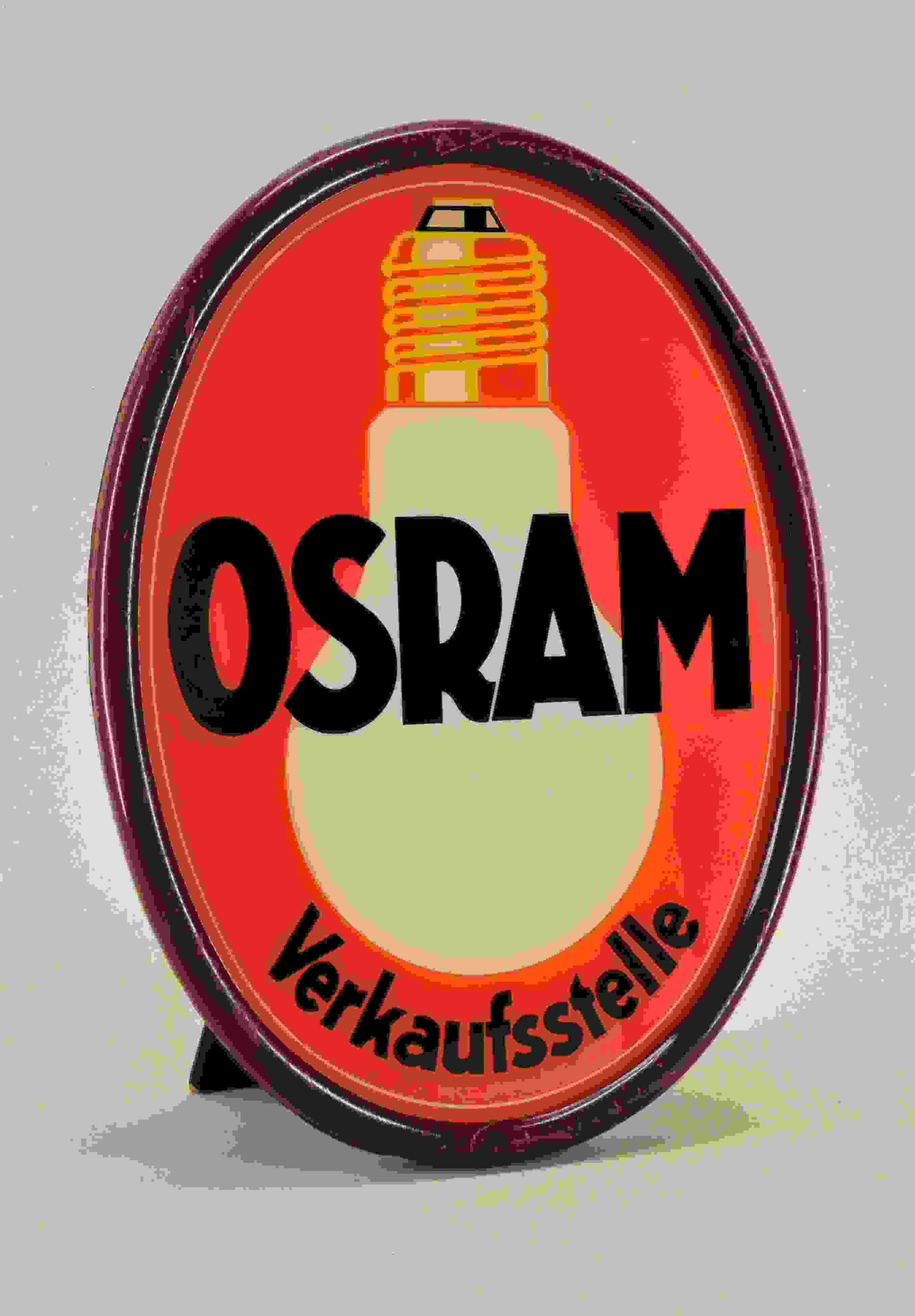 Osram Glas-Aufsteller 