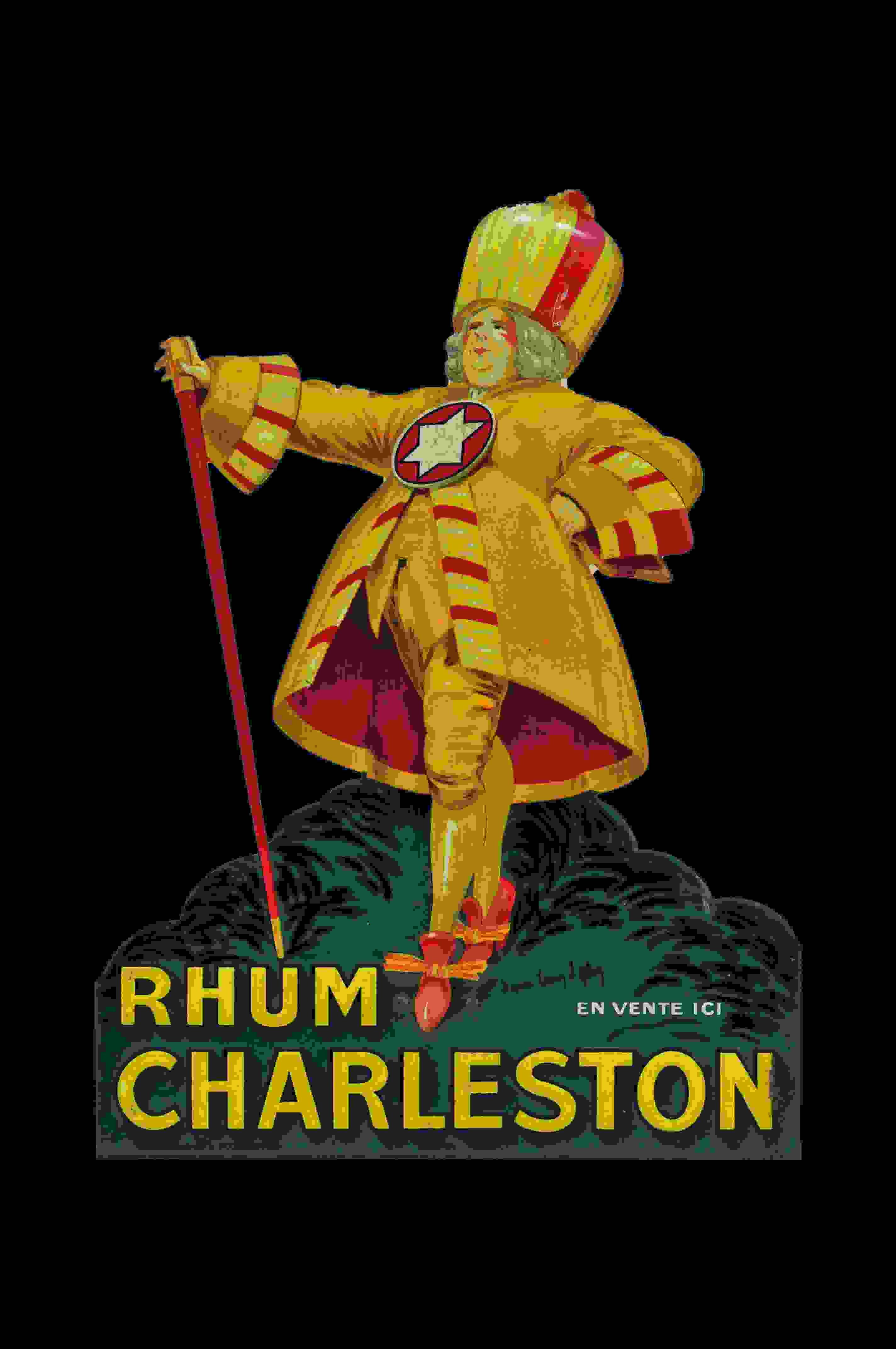 Rhum Charleston Aufsteller 