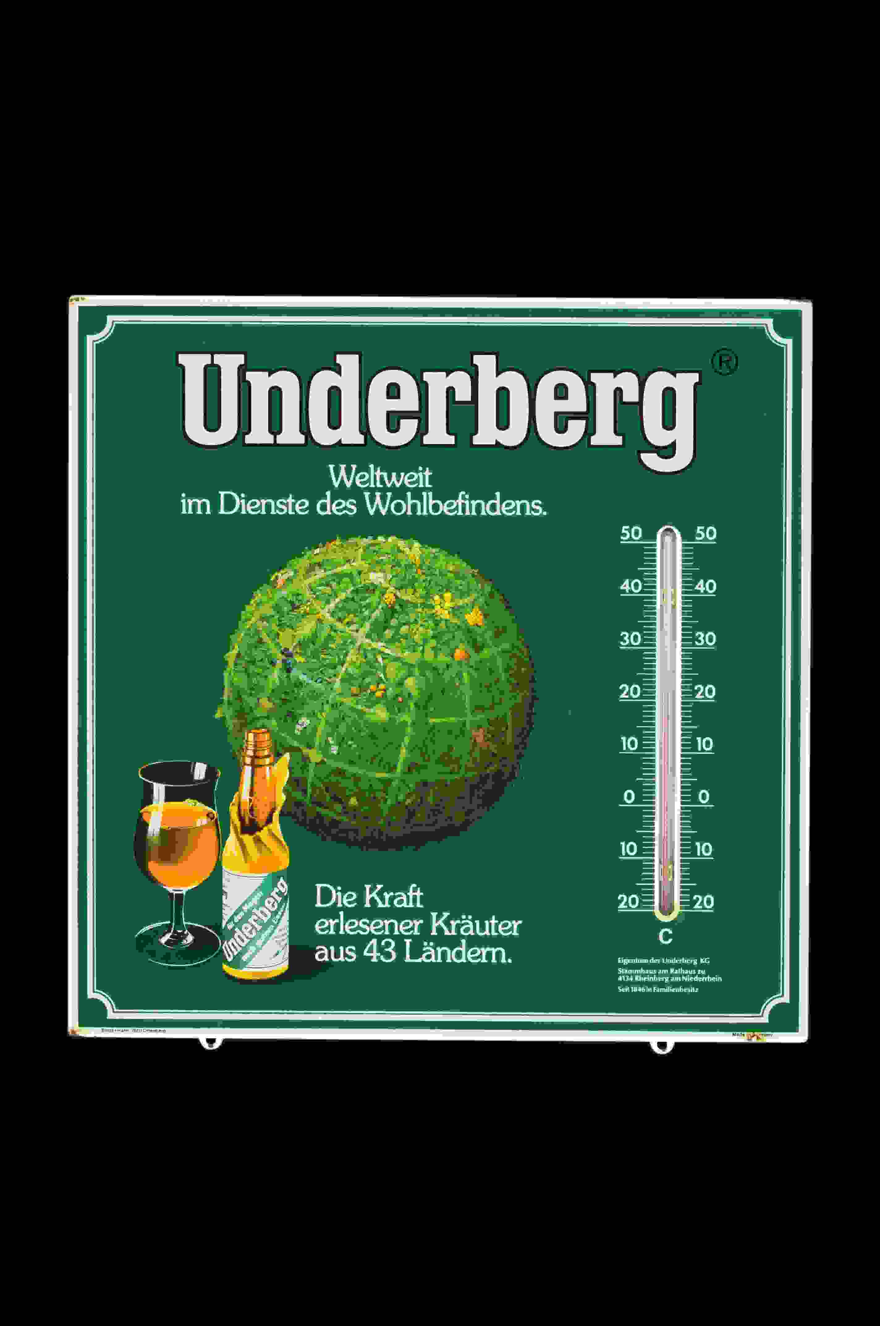 Underberg Thermometer 