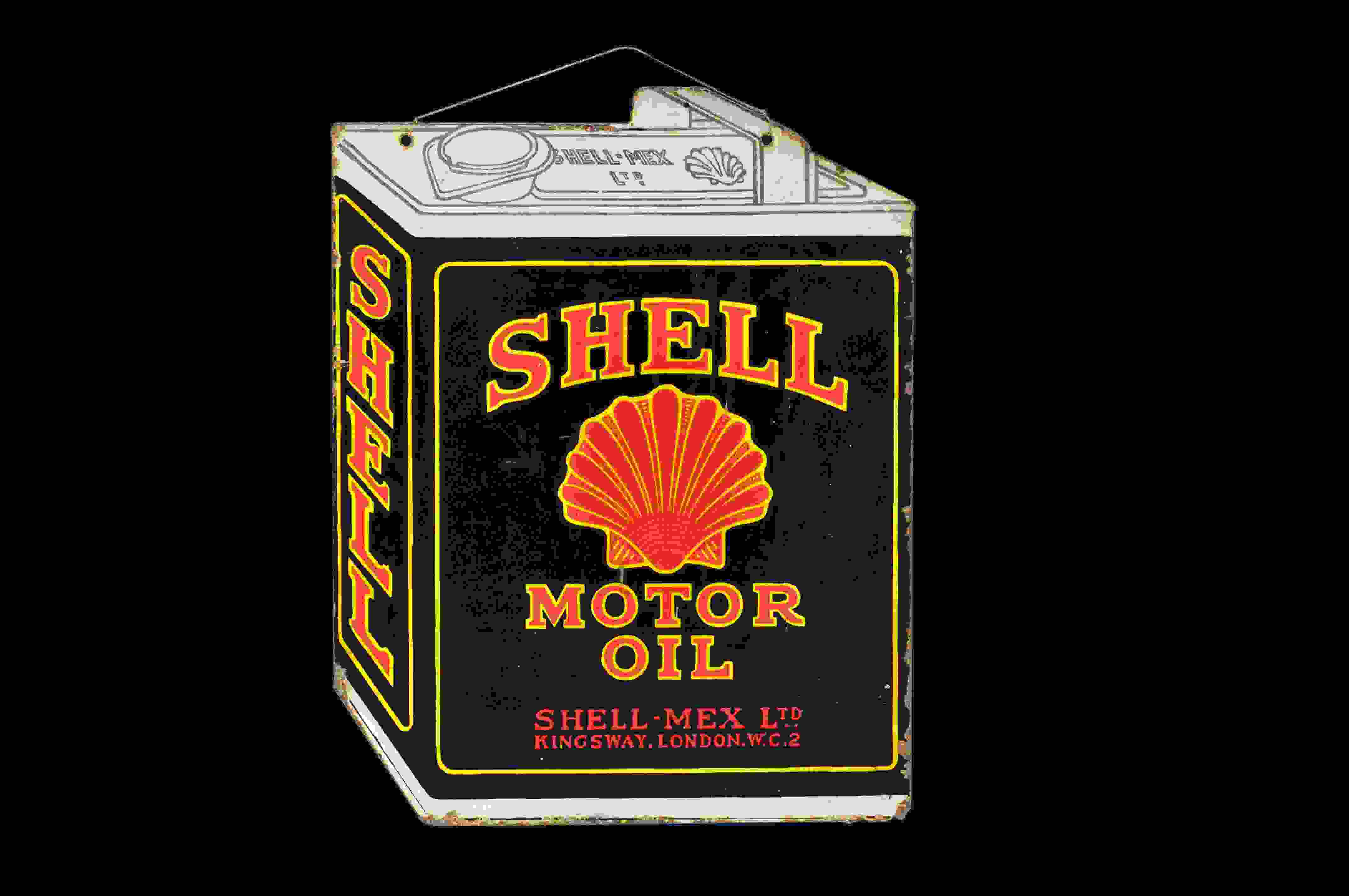 Shell Motor Oil Aushänger 