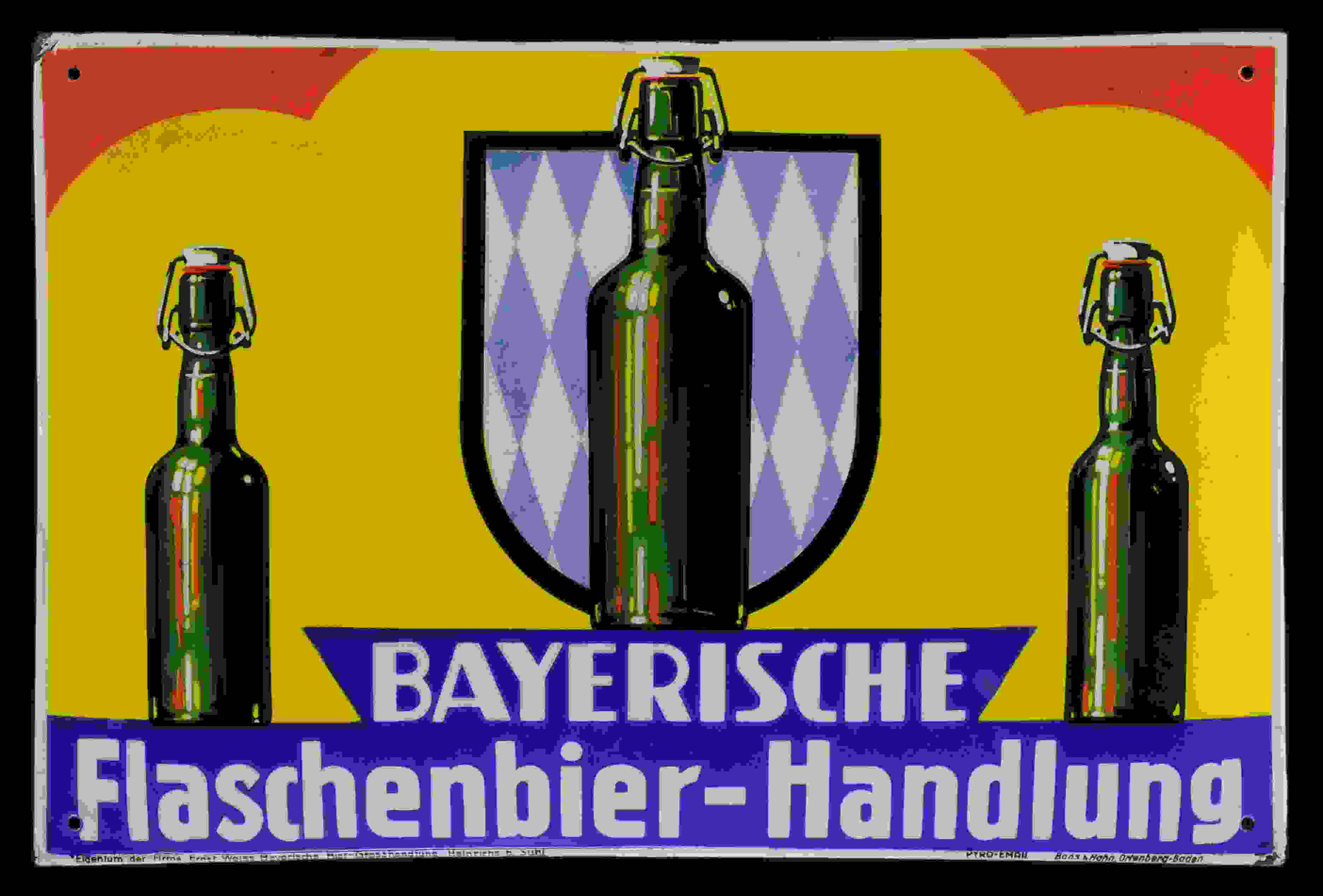 Bayerische Flaschenbier Handlung 