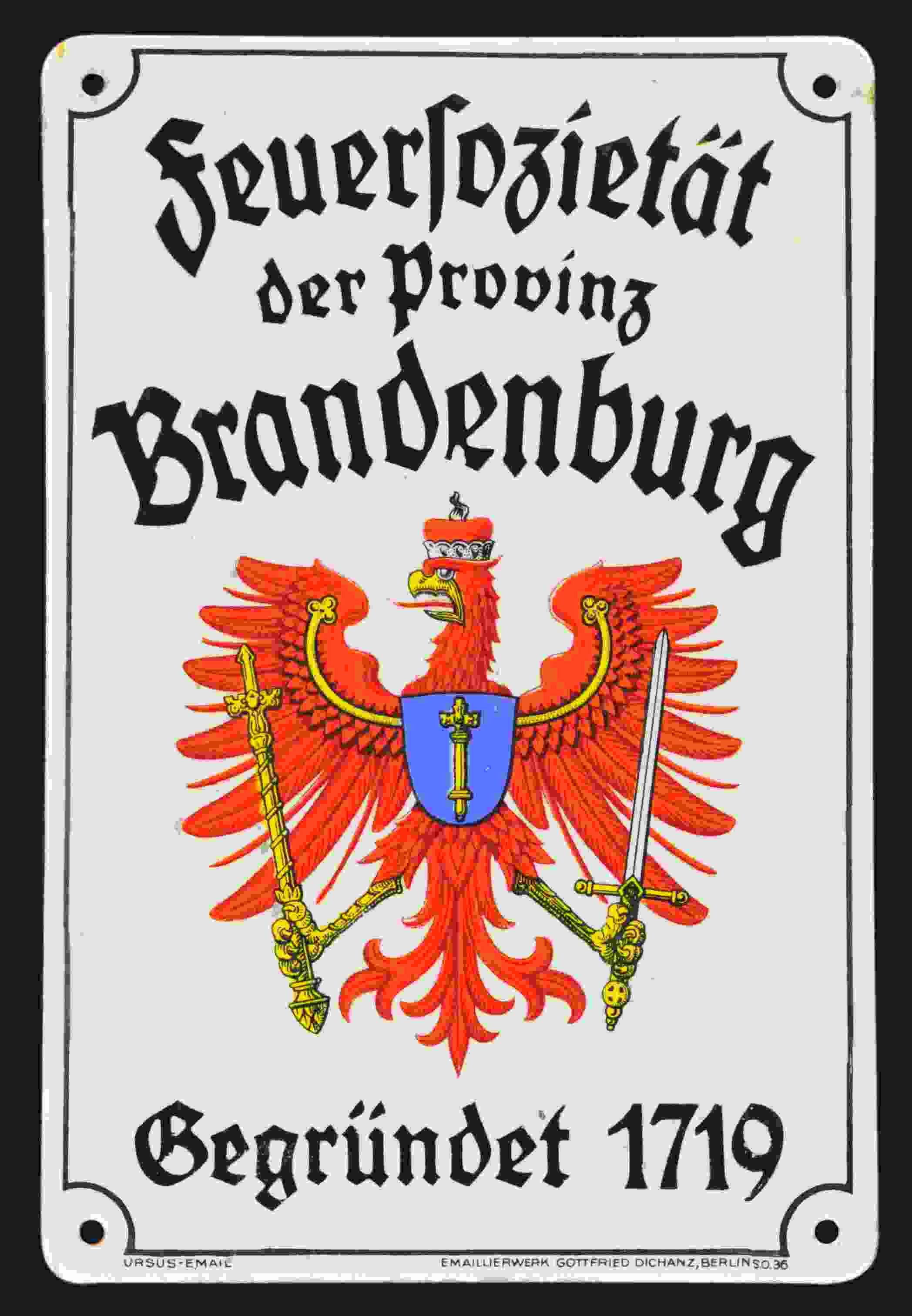 Feuersozietät der Provinz Brandenburg 