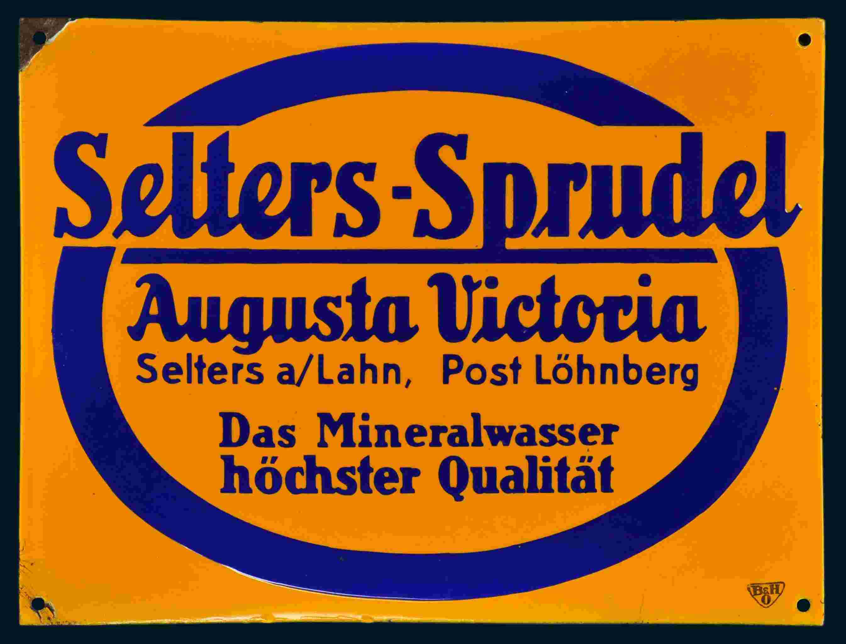 Selters-Sprudel Augusta Victoria 