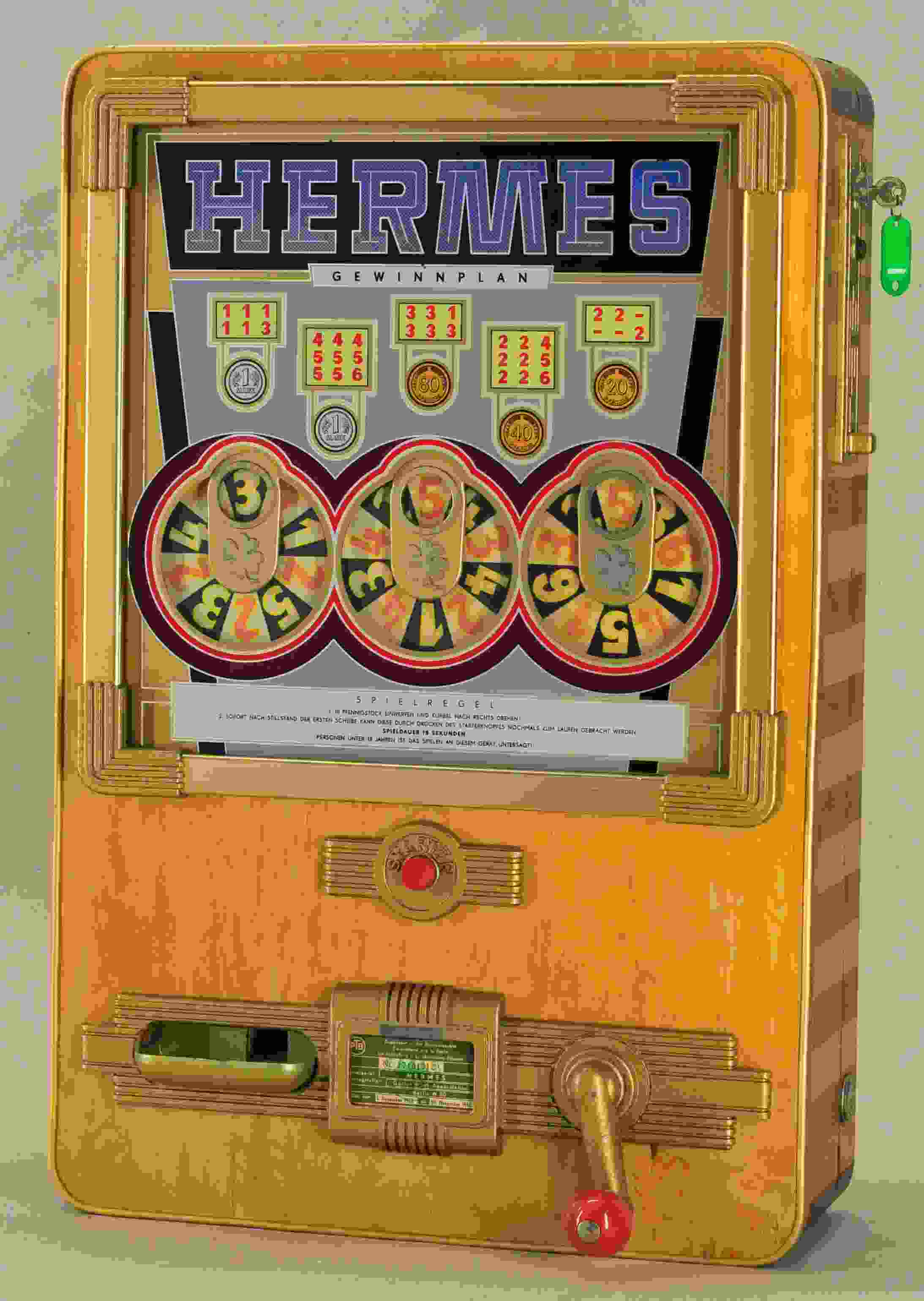 Hermes Spielautomat 