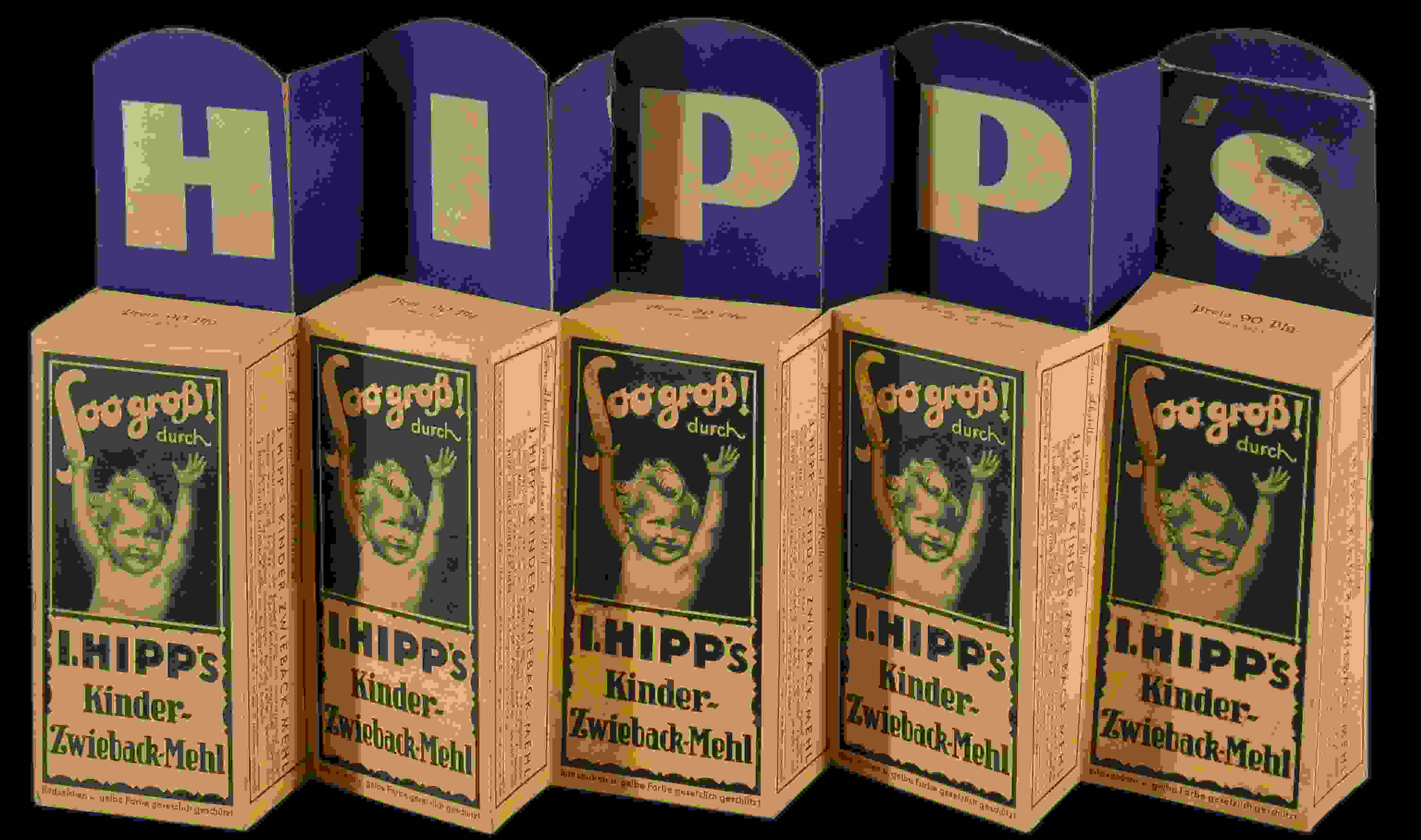 Hipp's Pappdisplay 