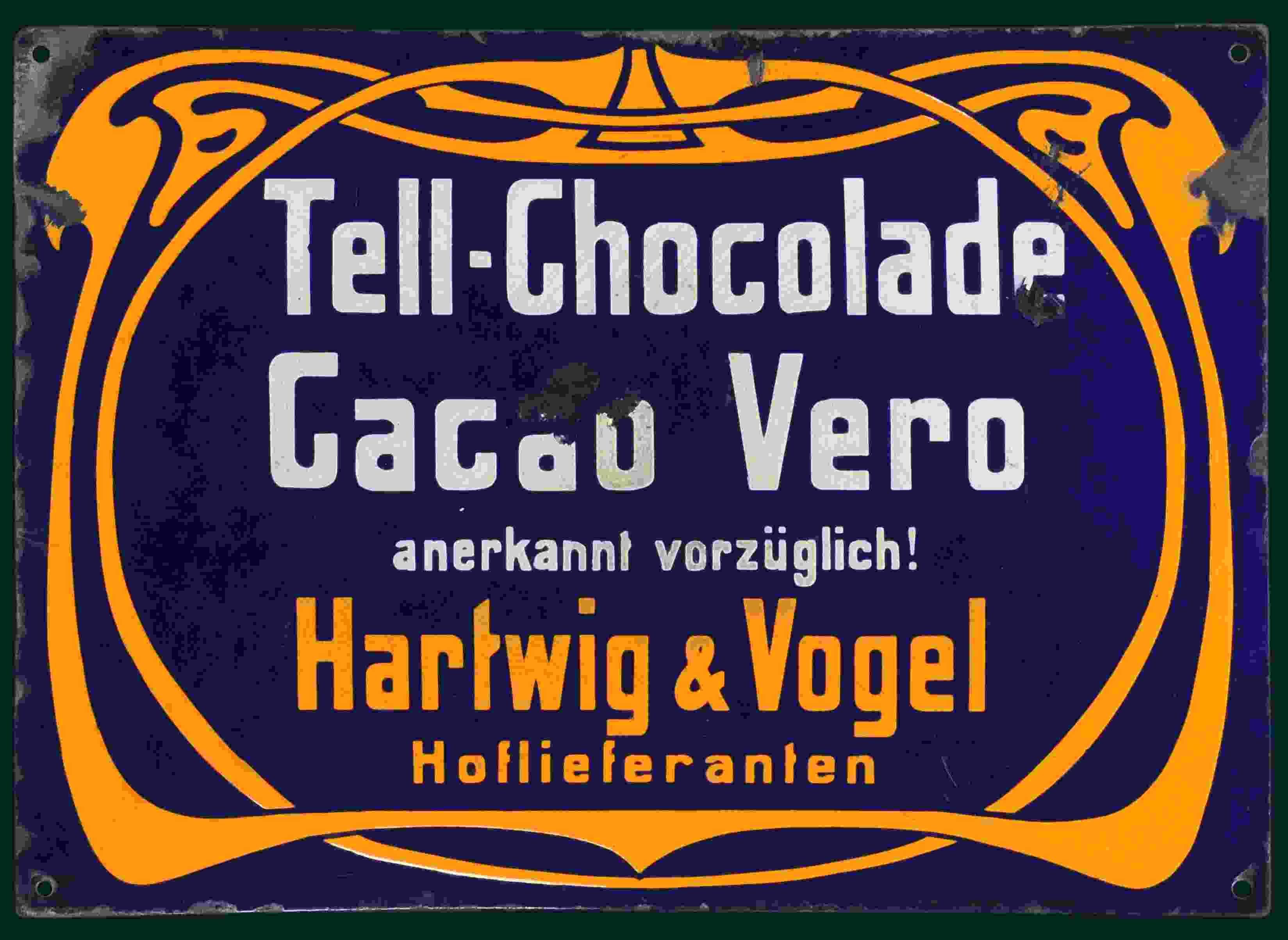 Tell-Chocolade Hartwig & Vogel 