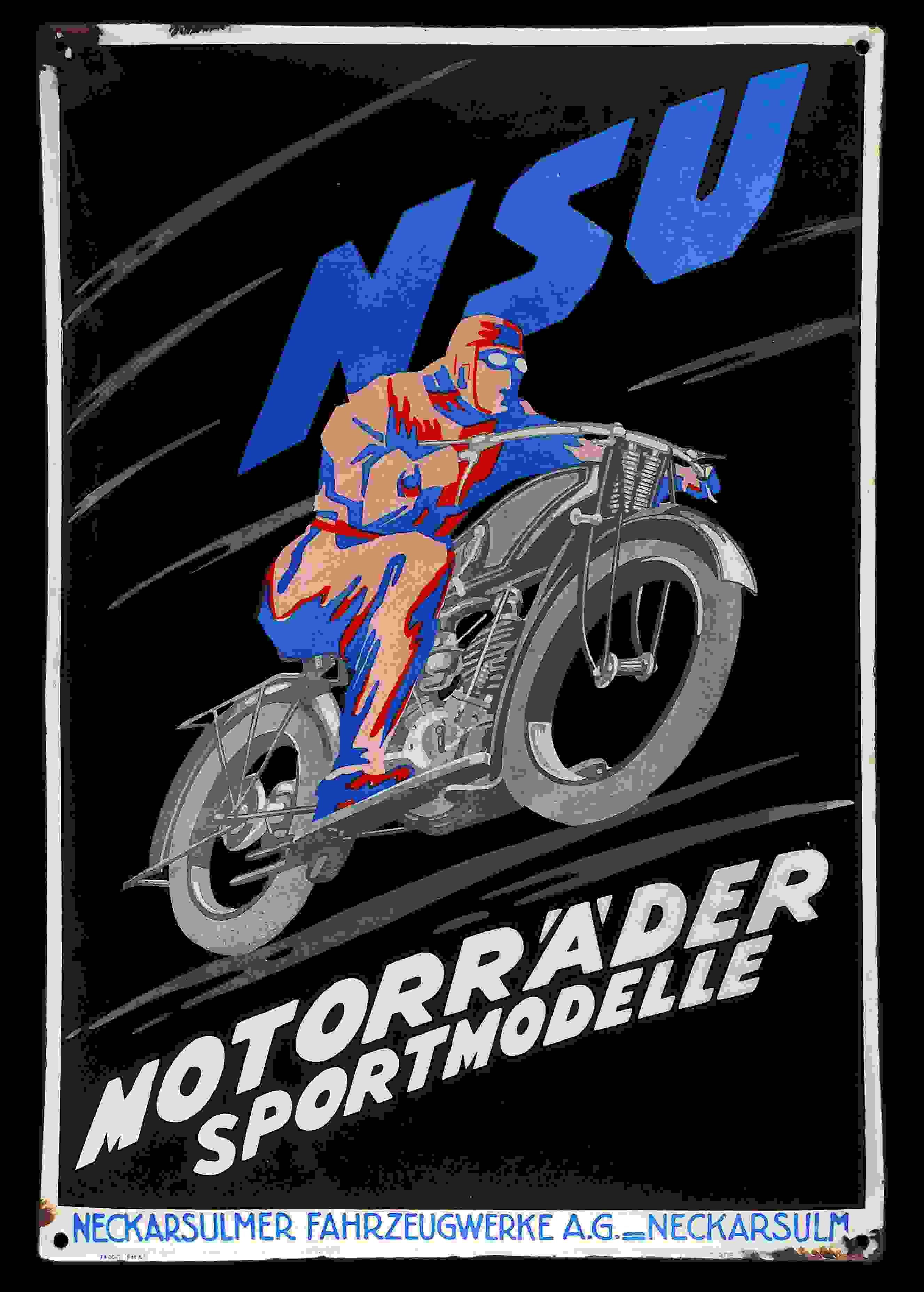 NSU Motorräder Sportmodelle 