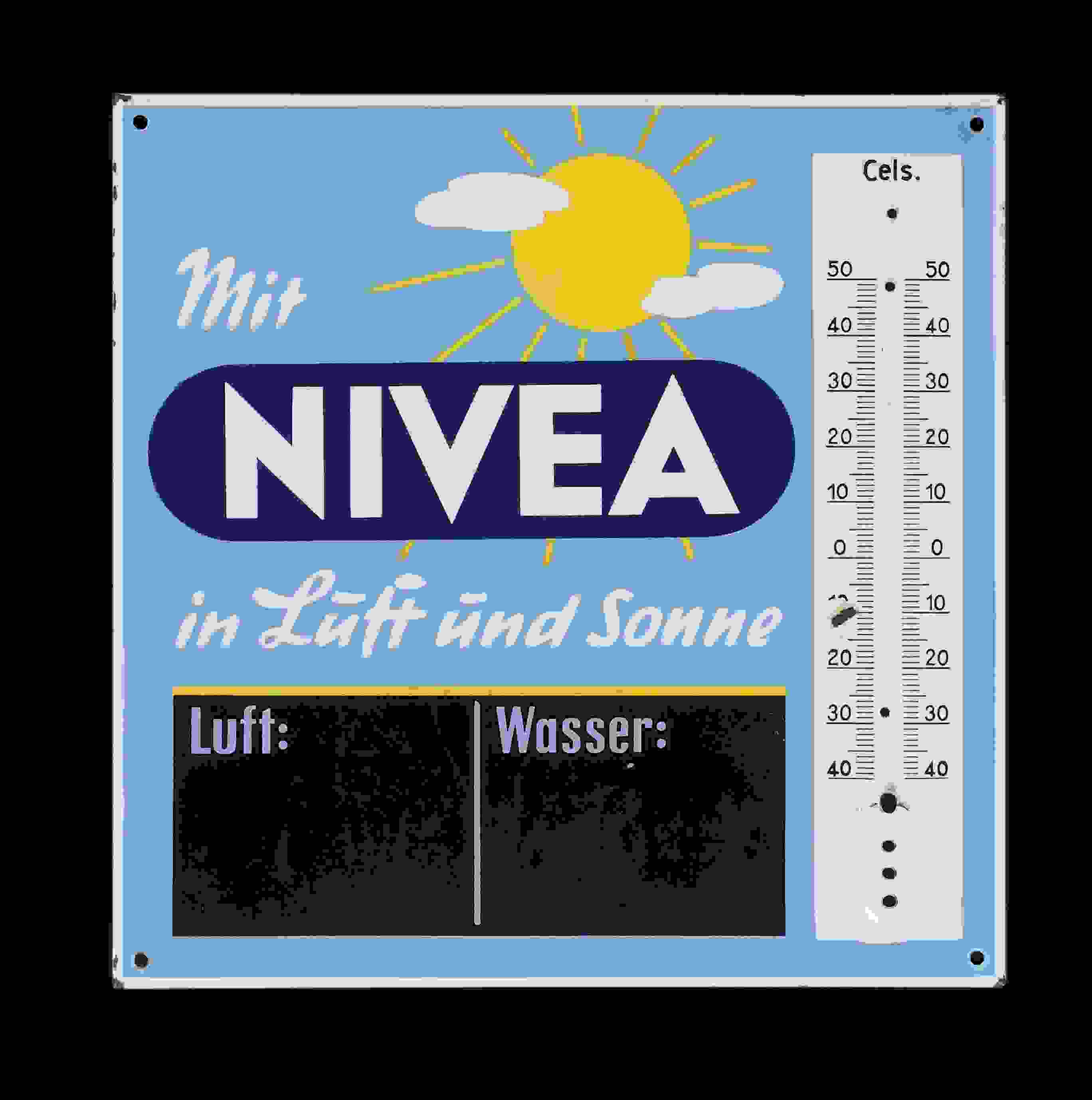 Nivea in Luft und Sonne Thermometer 