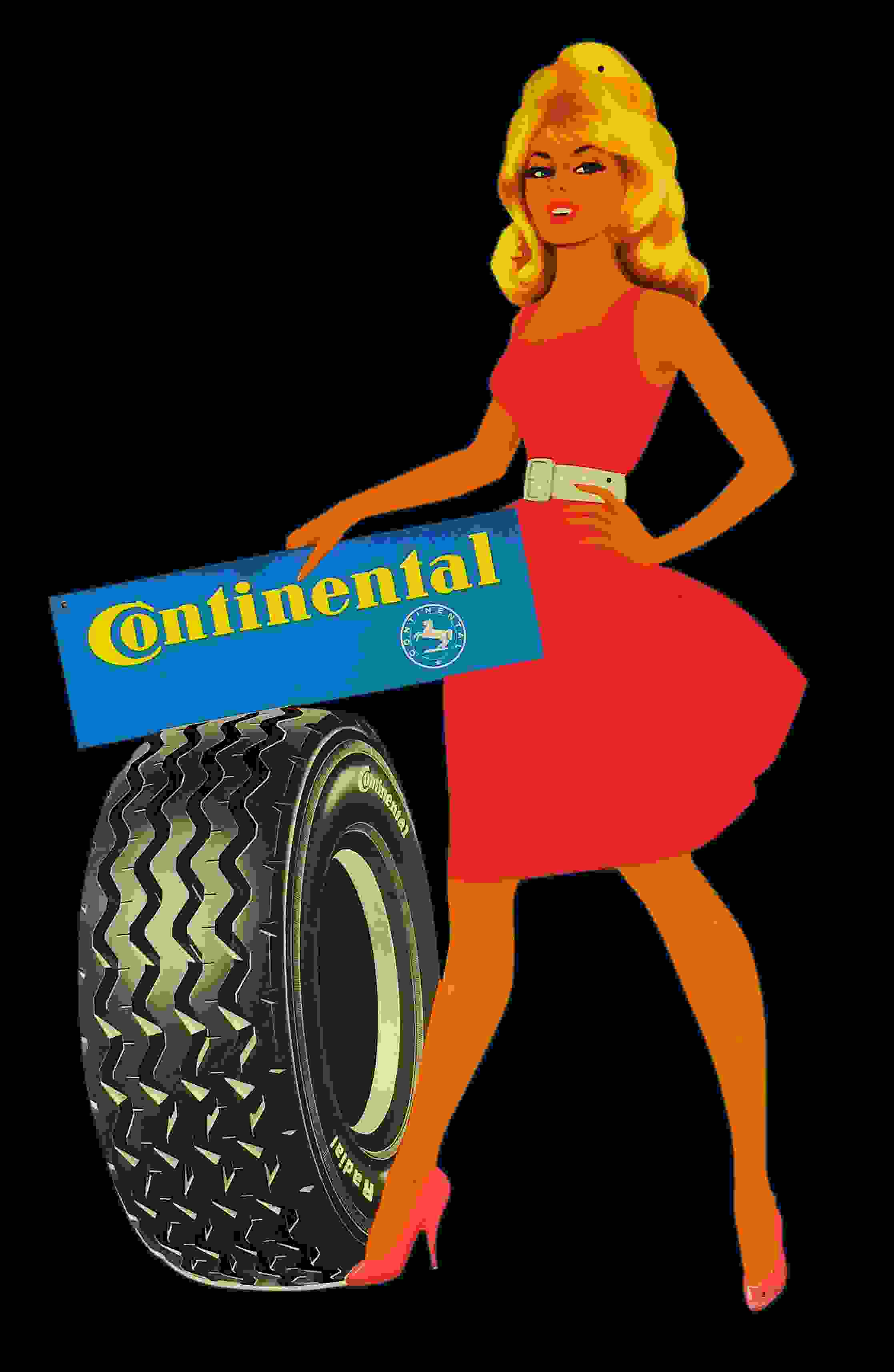 Continental Pin-Up 