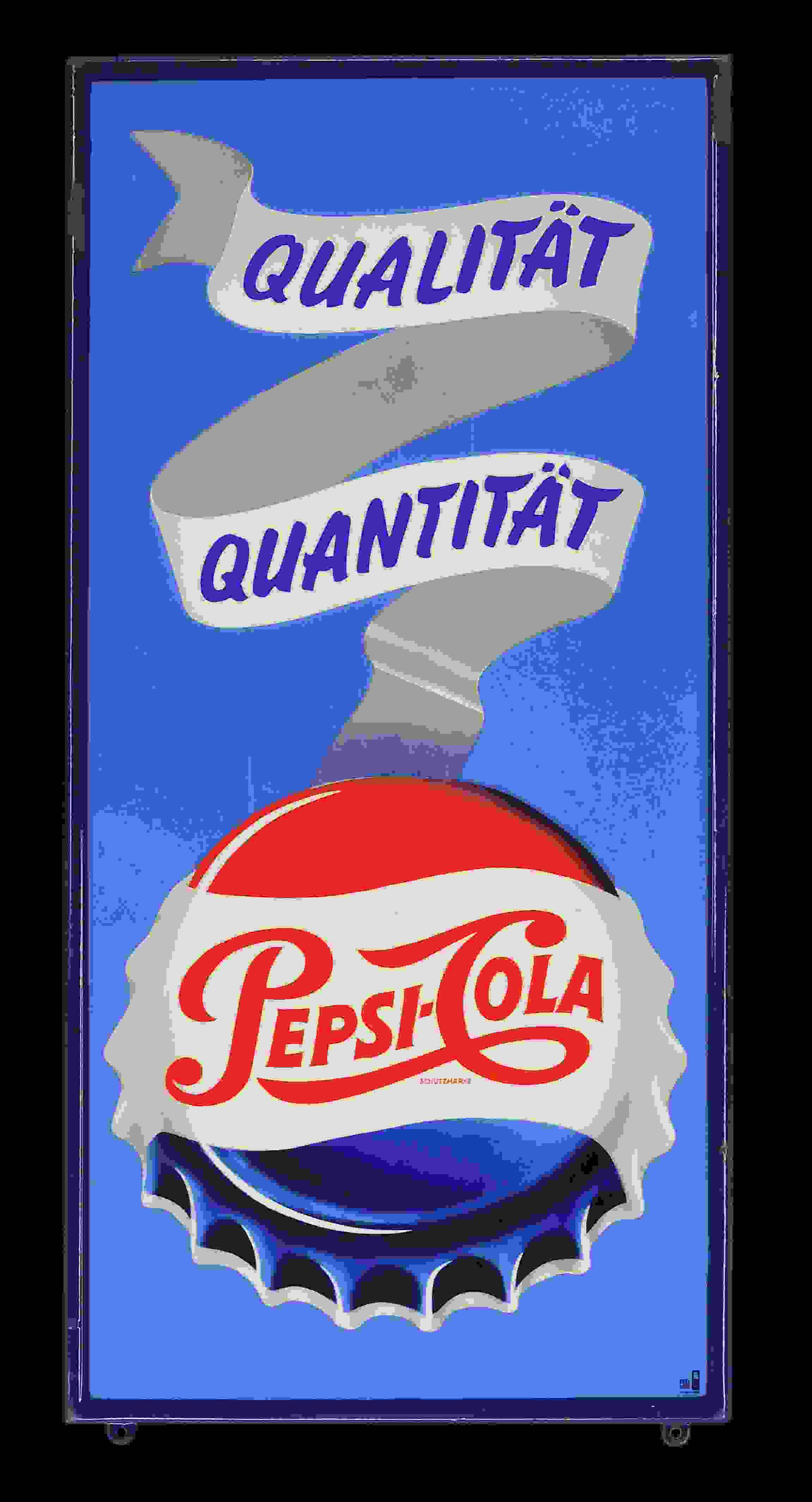 Pepsi-Cola Qualität Quantität 