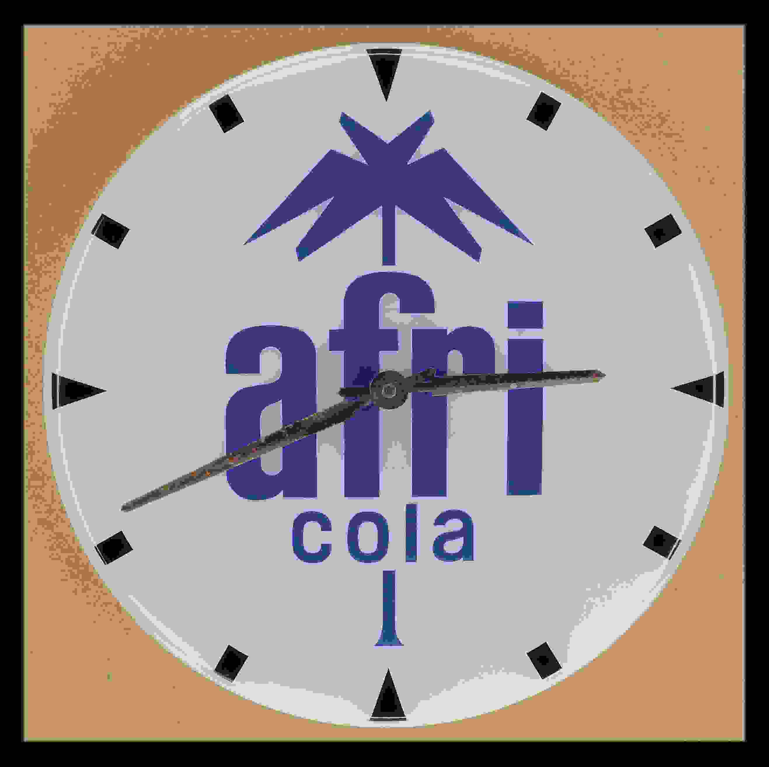 Afri Cola Wanduhr 