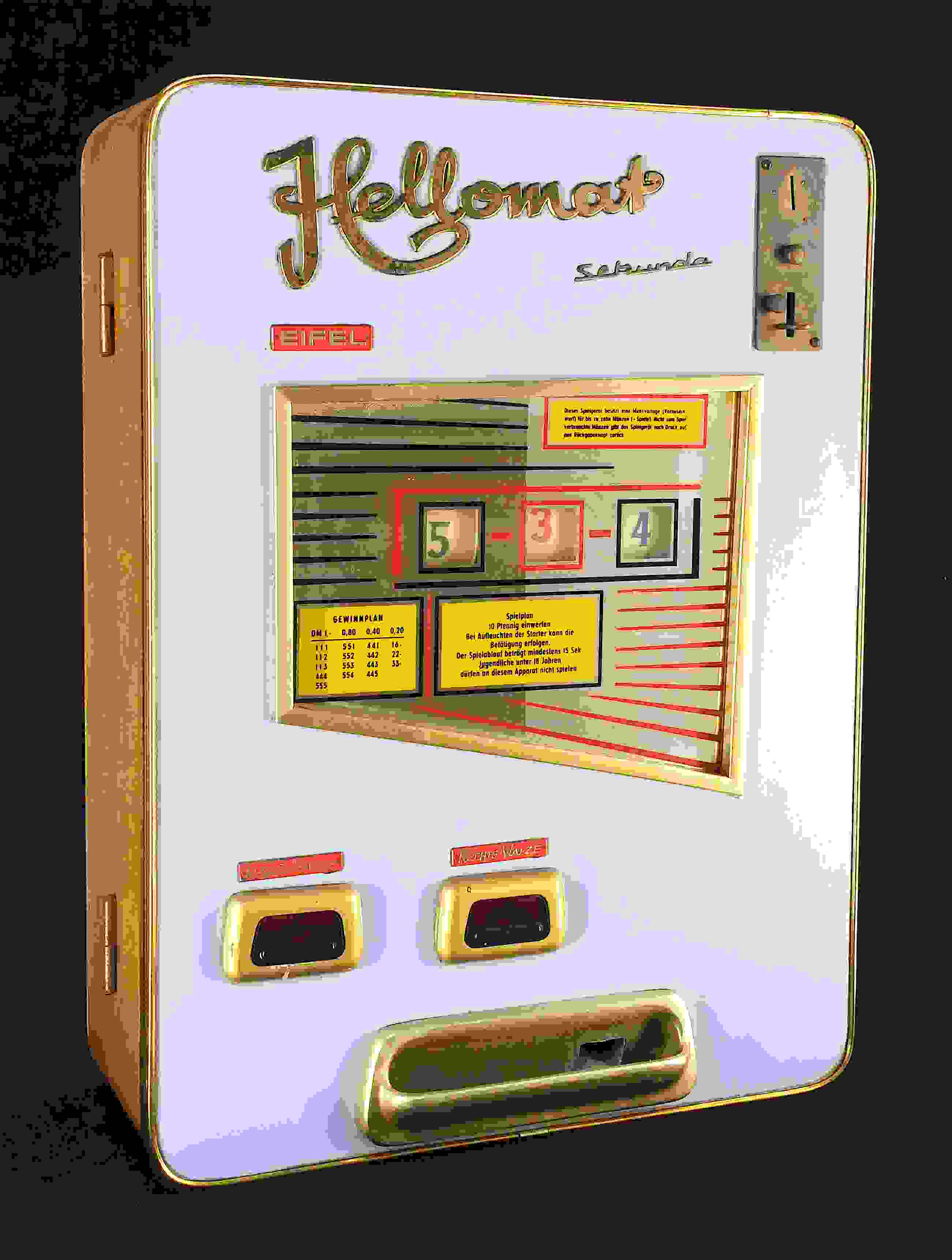 Hellomat Sekunda Eifel Spielautomat 