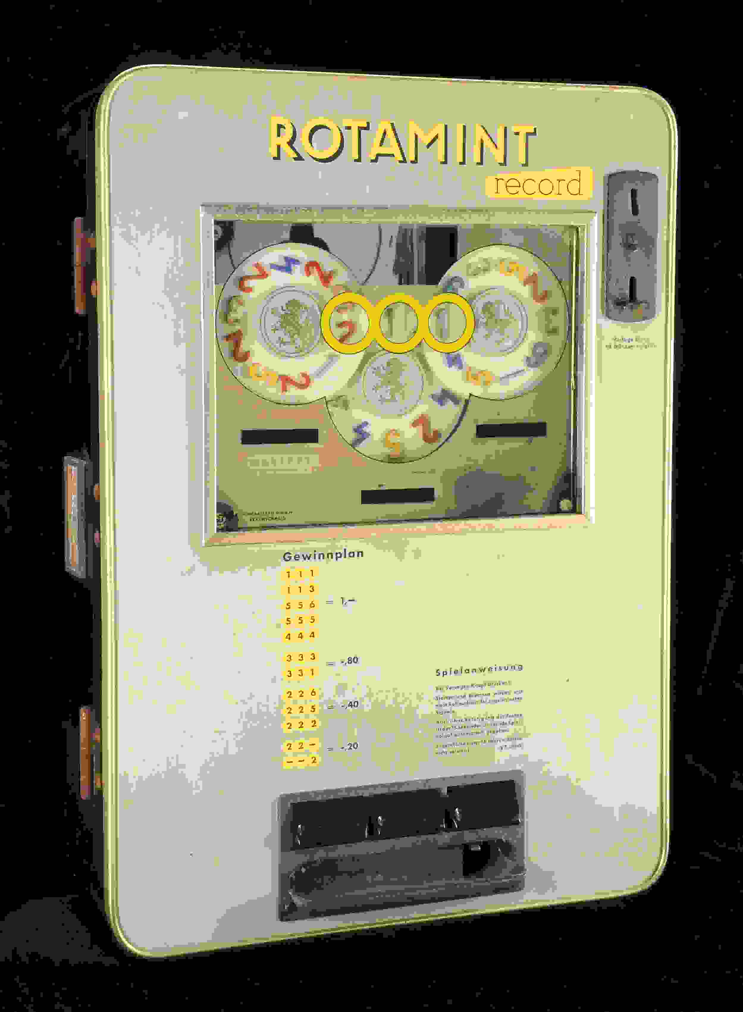 Rotamint Record Spielautomat 