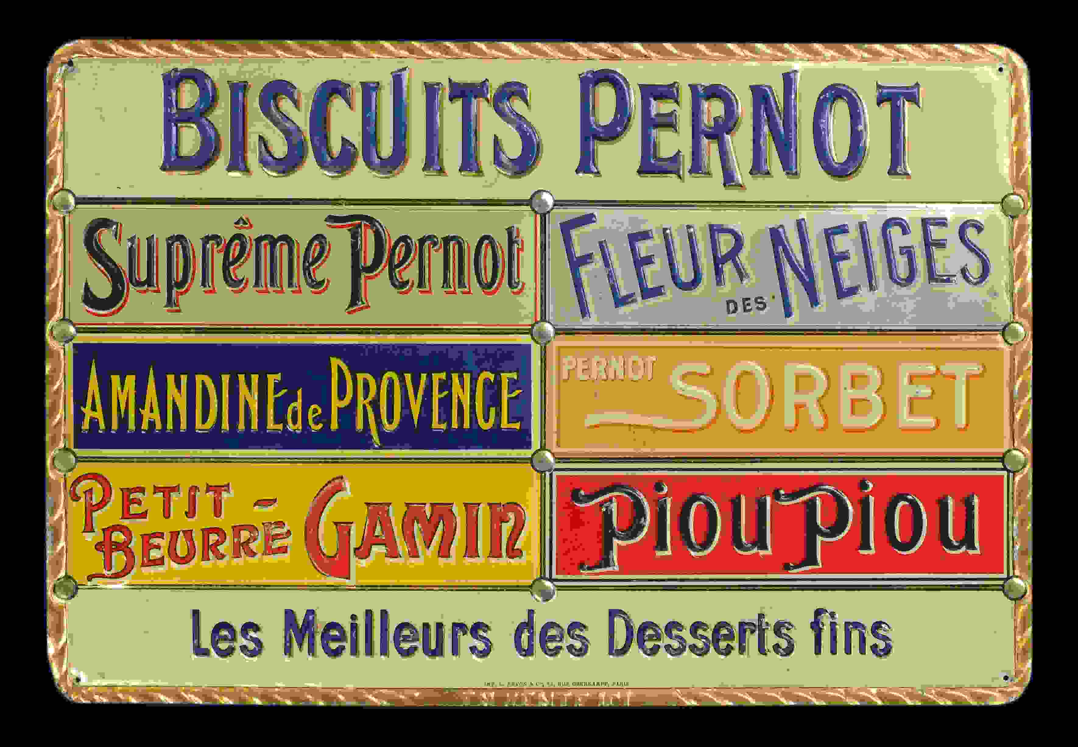 Biscuits Pernot 