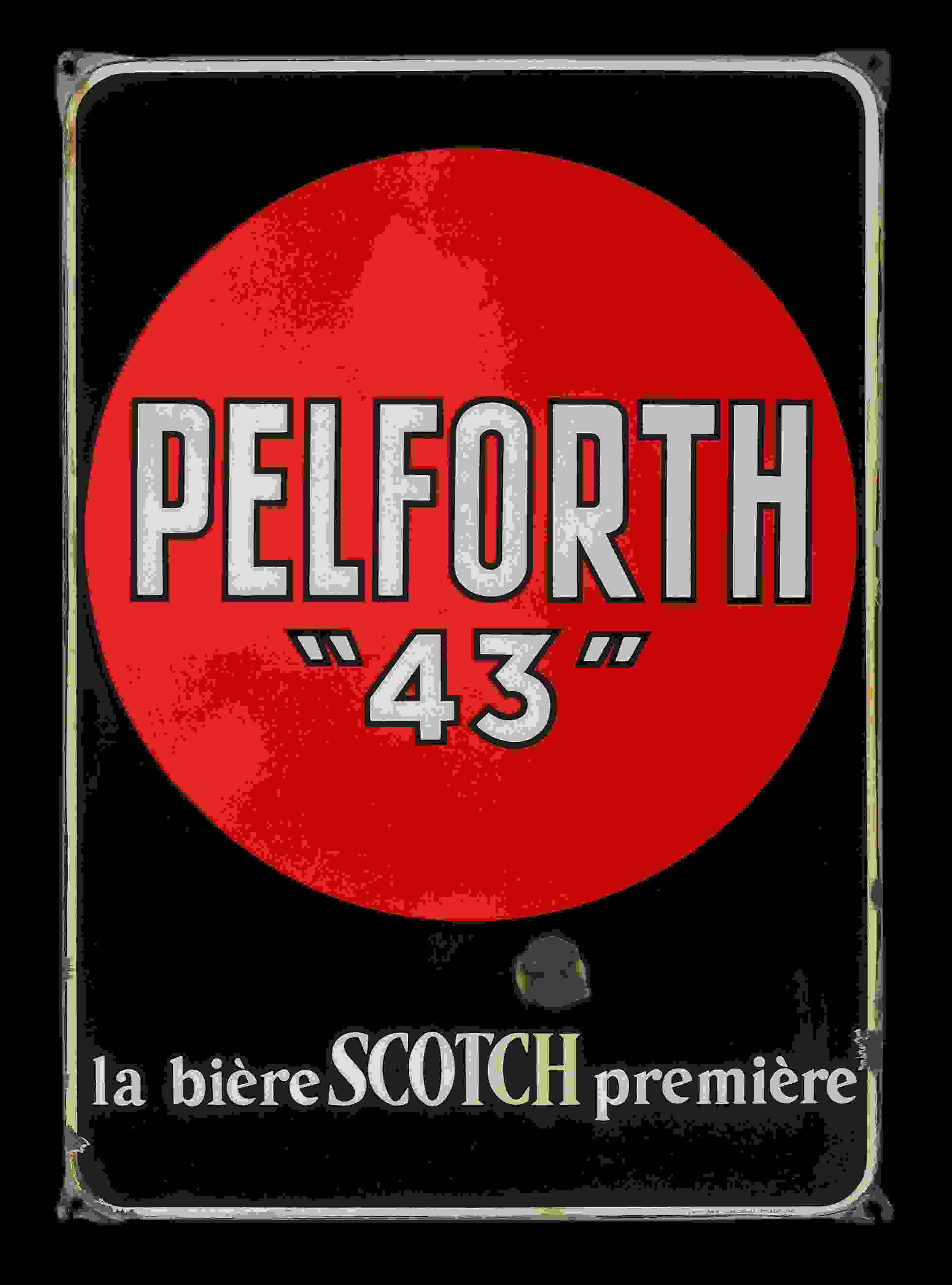 Pelforth "43" la bière Scotch 