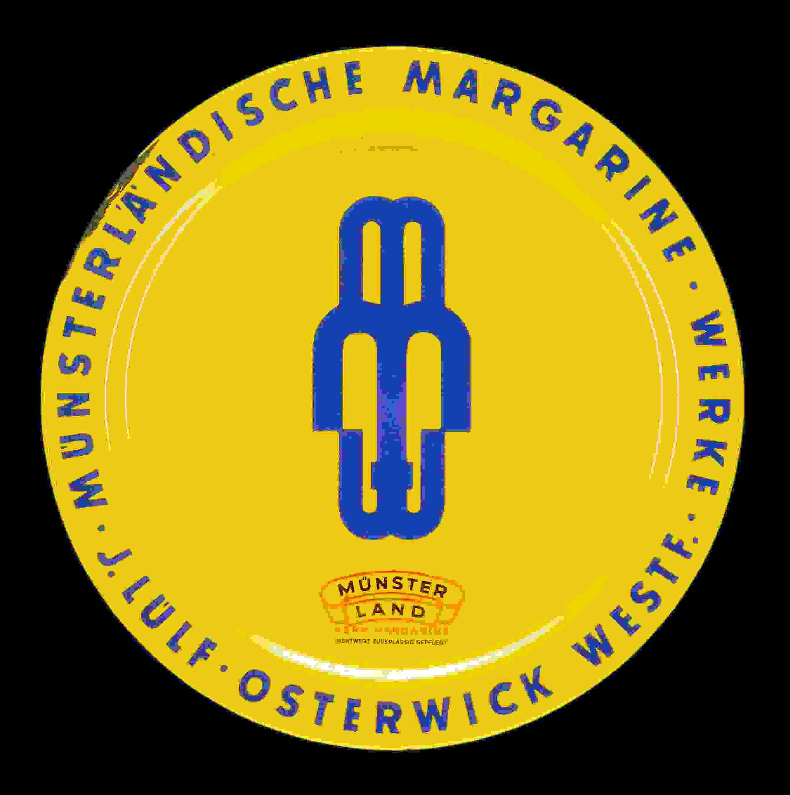 Münsterländische Margarine Tablett 