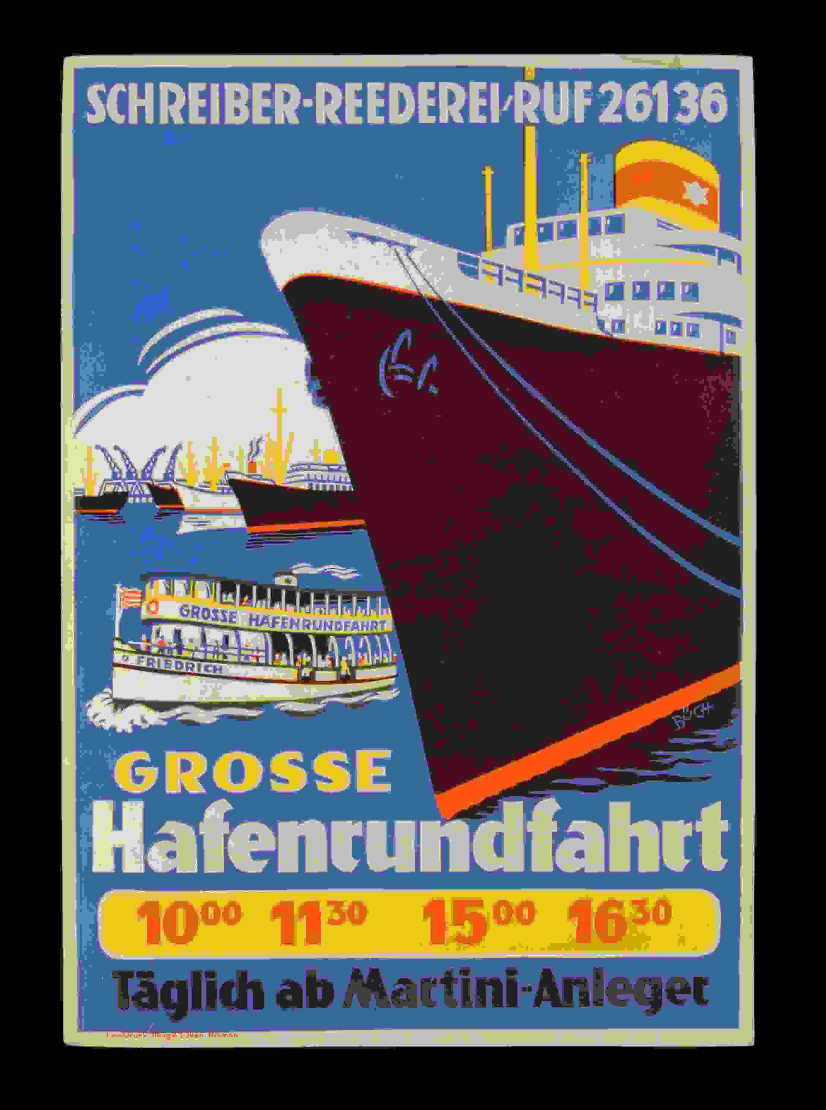 Grosse Hafenrundfahrt 