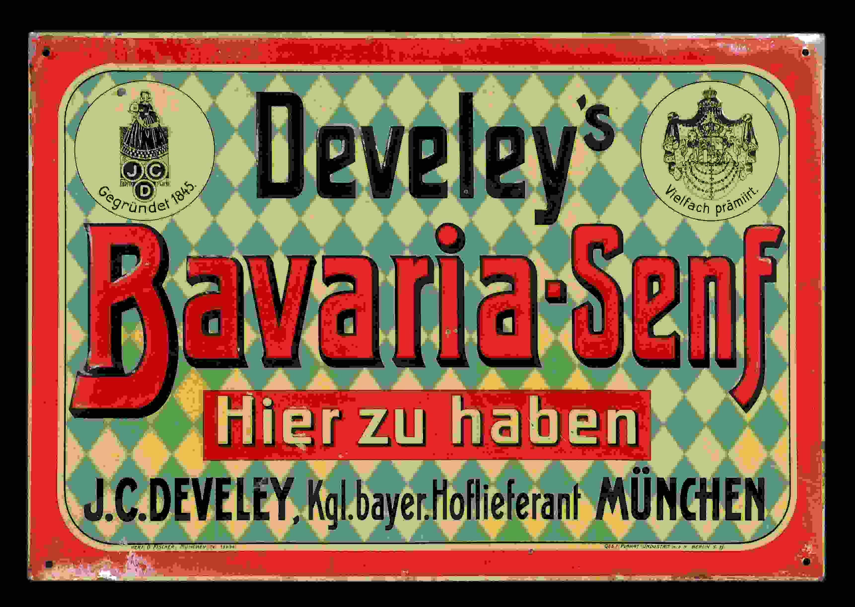 Develey's Bavaria-Senf 