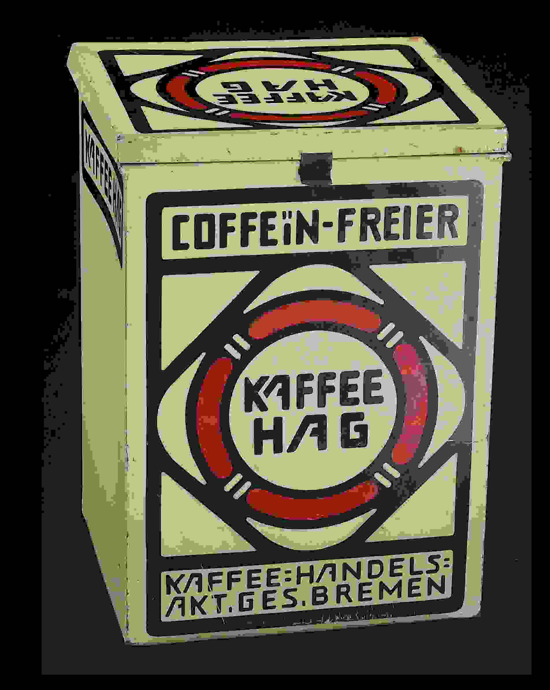 Kaffee Hag Blechdose 