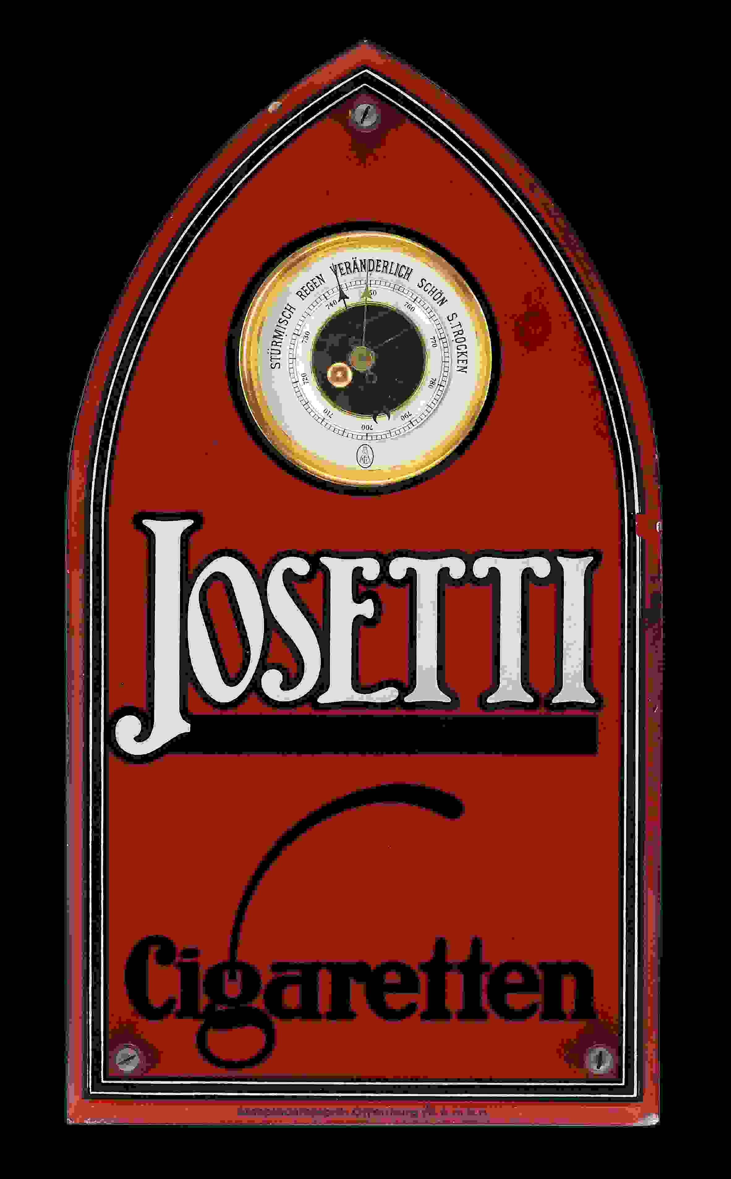 Josetti Glas-Barometer 