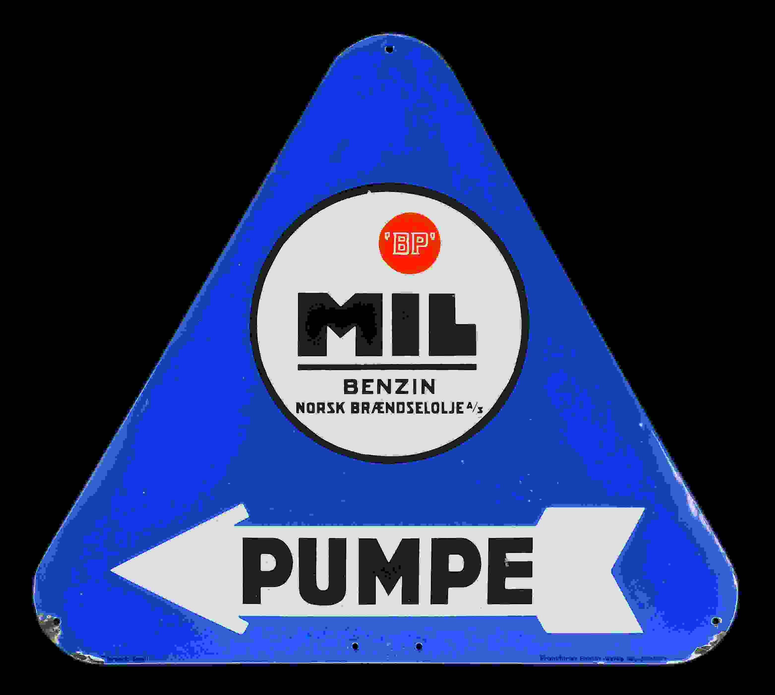 BP Mil Benzin Pumpe 