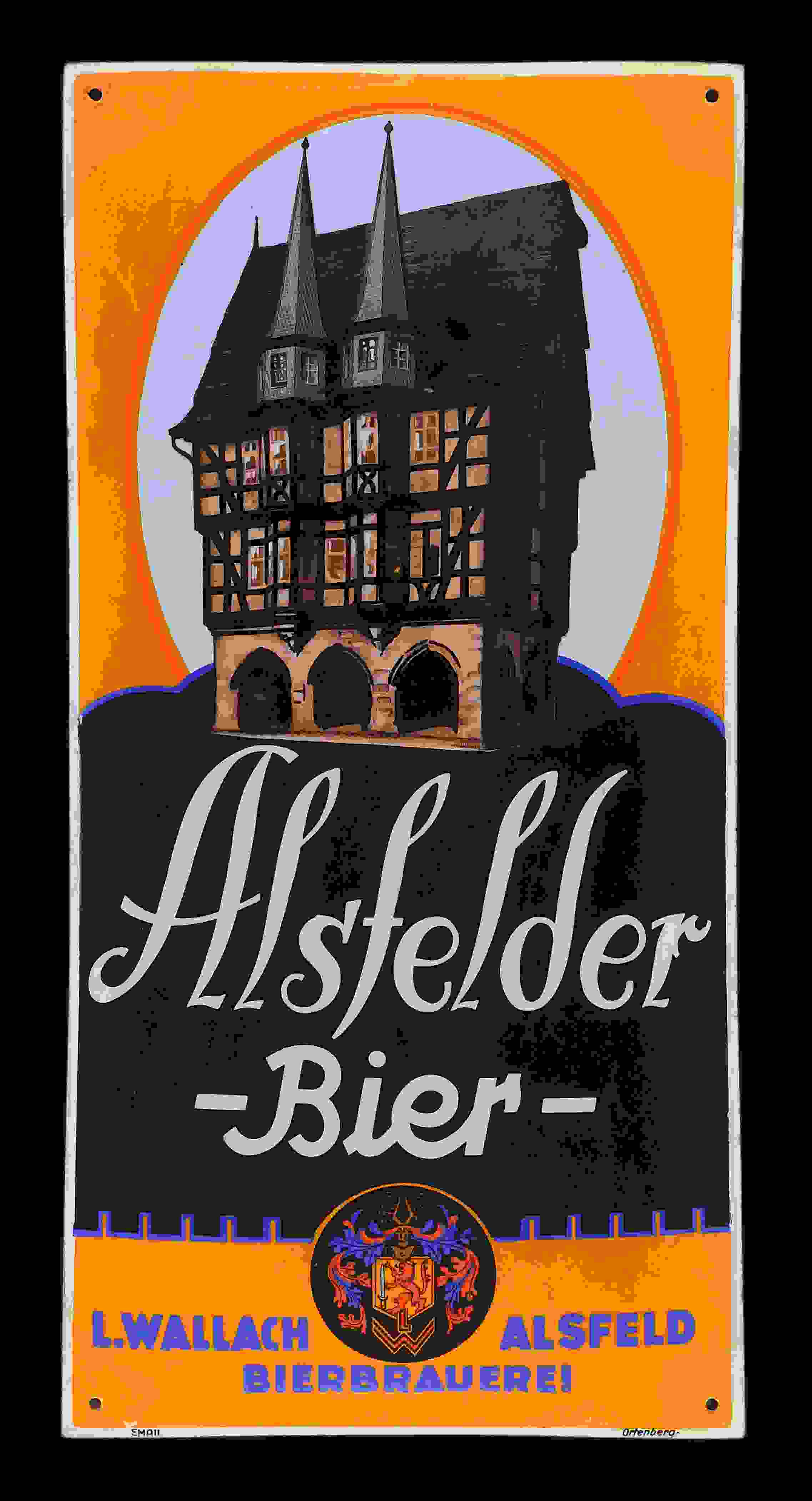 Alsfelder Bier L. Wallach Bierbrauerei 