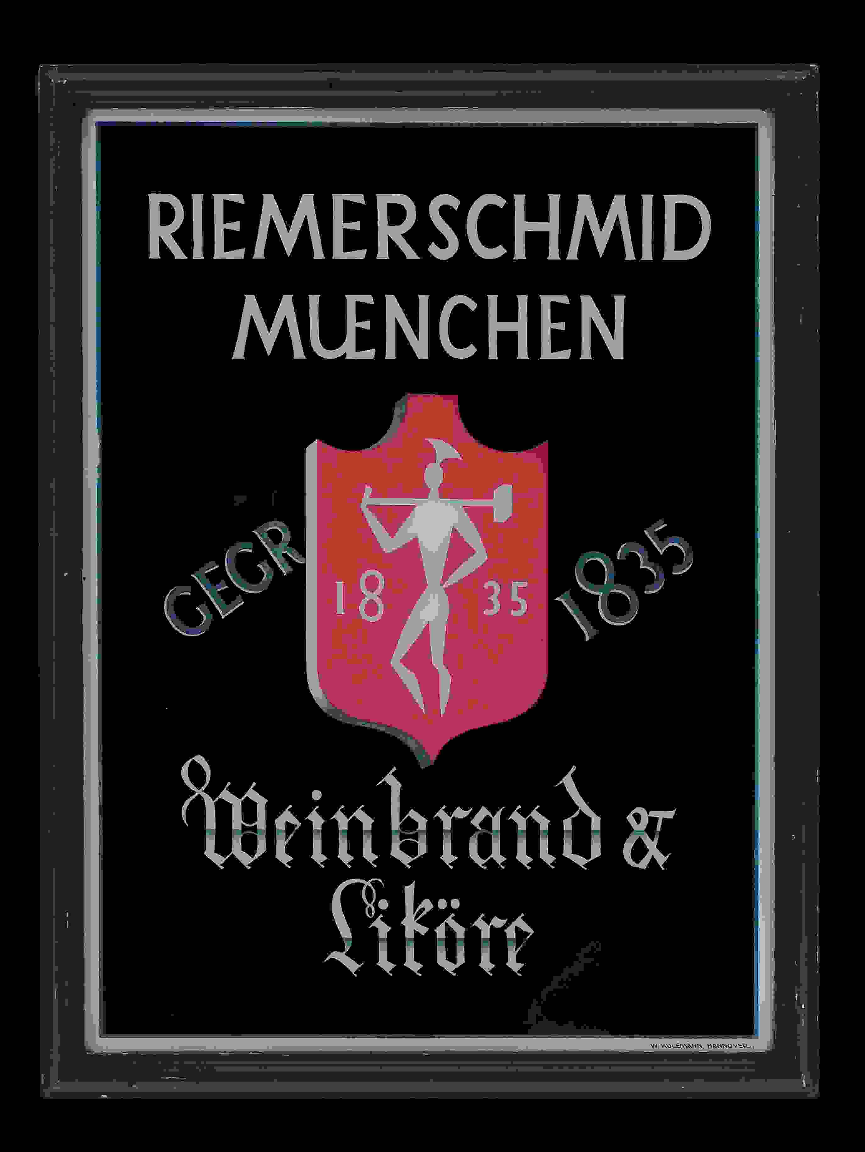 Riemerschmid Weinbrand & Liköre 