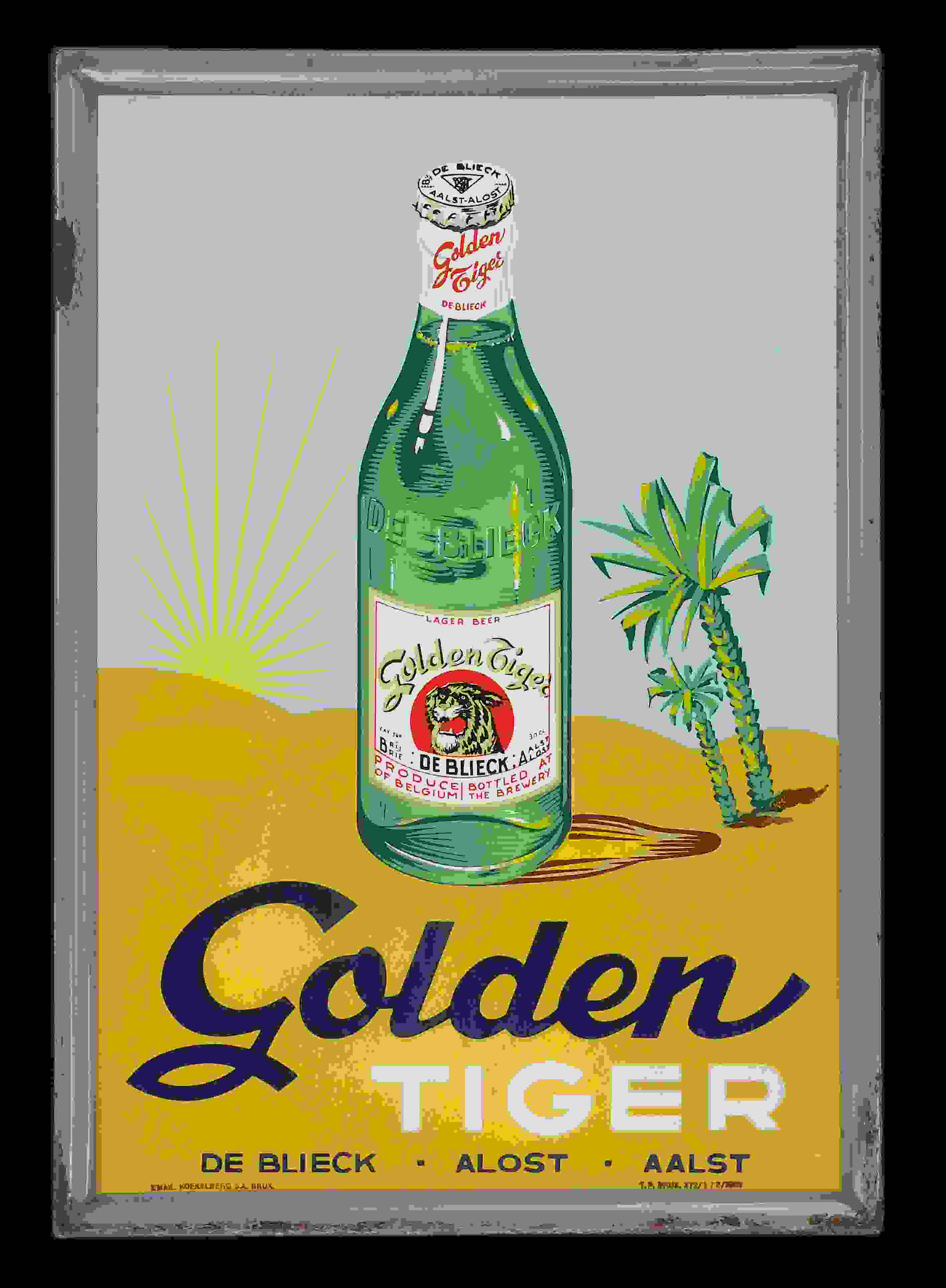 Golden Tiger Lager Beer 