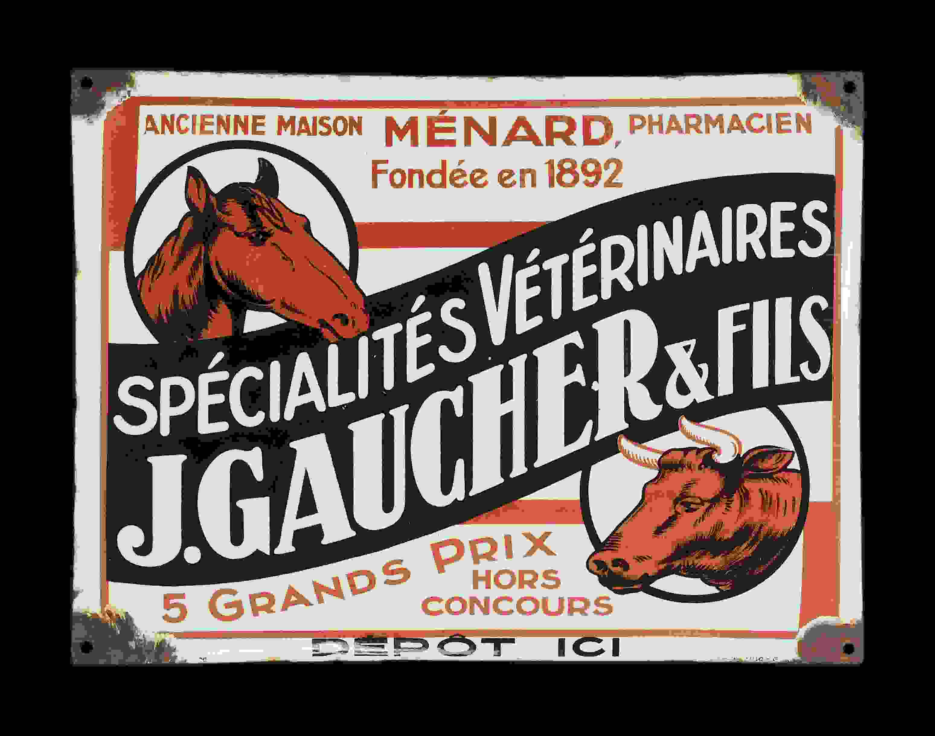 J. Gaucher Fils Vétérinaires Pharmacien 