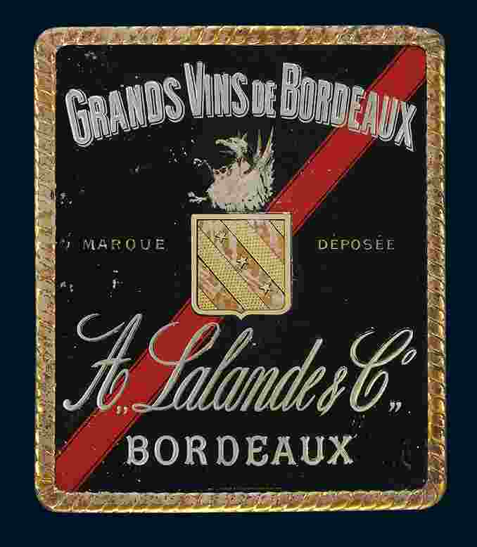 A. Lalande Grands Vins de Bordeaux 