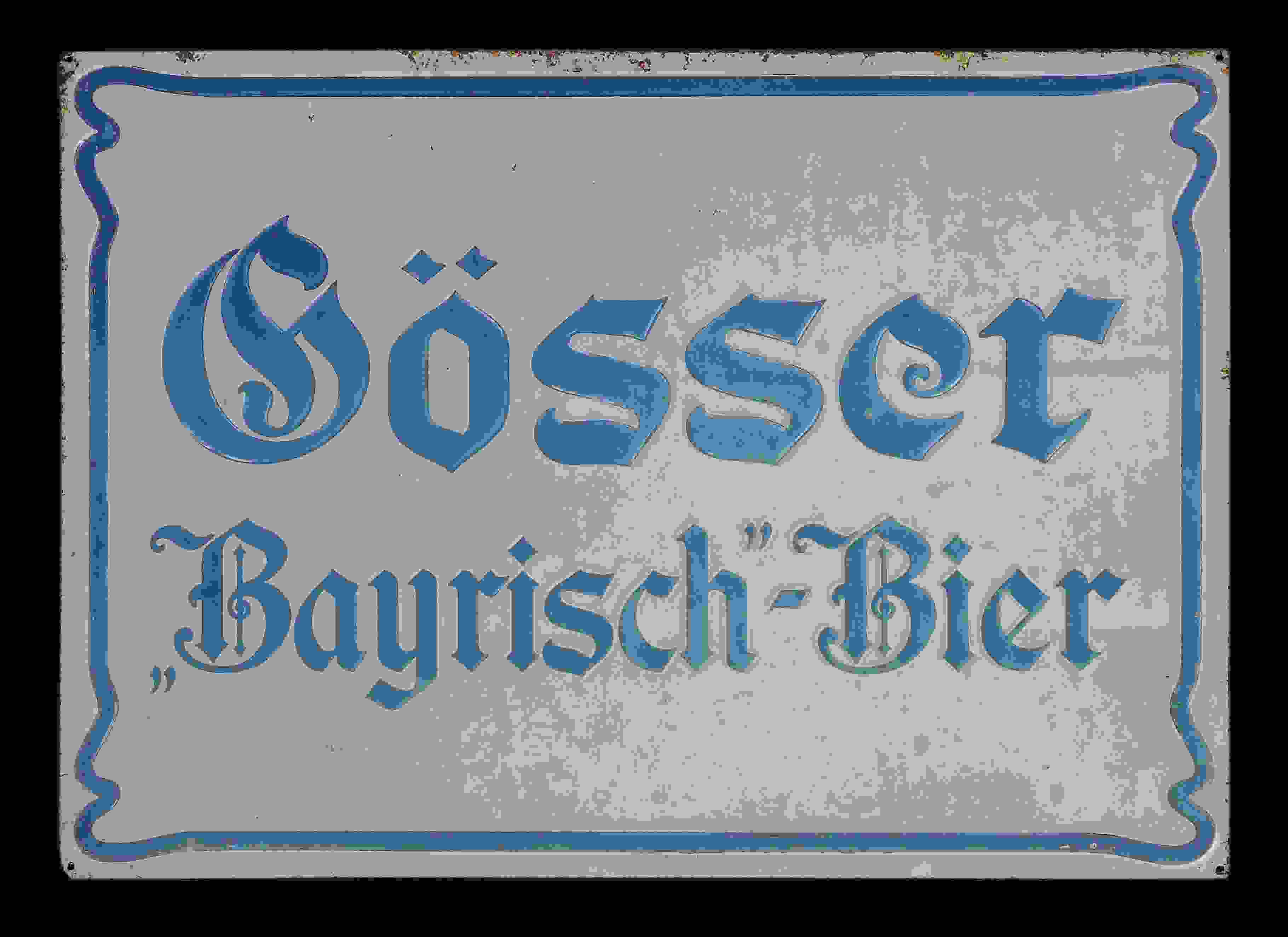 Gösser "Bayrisch"-Bier 