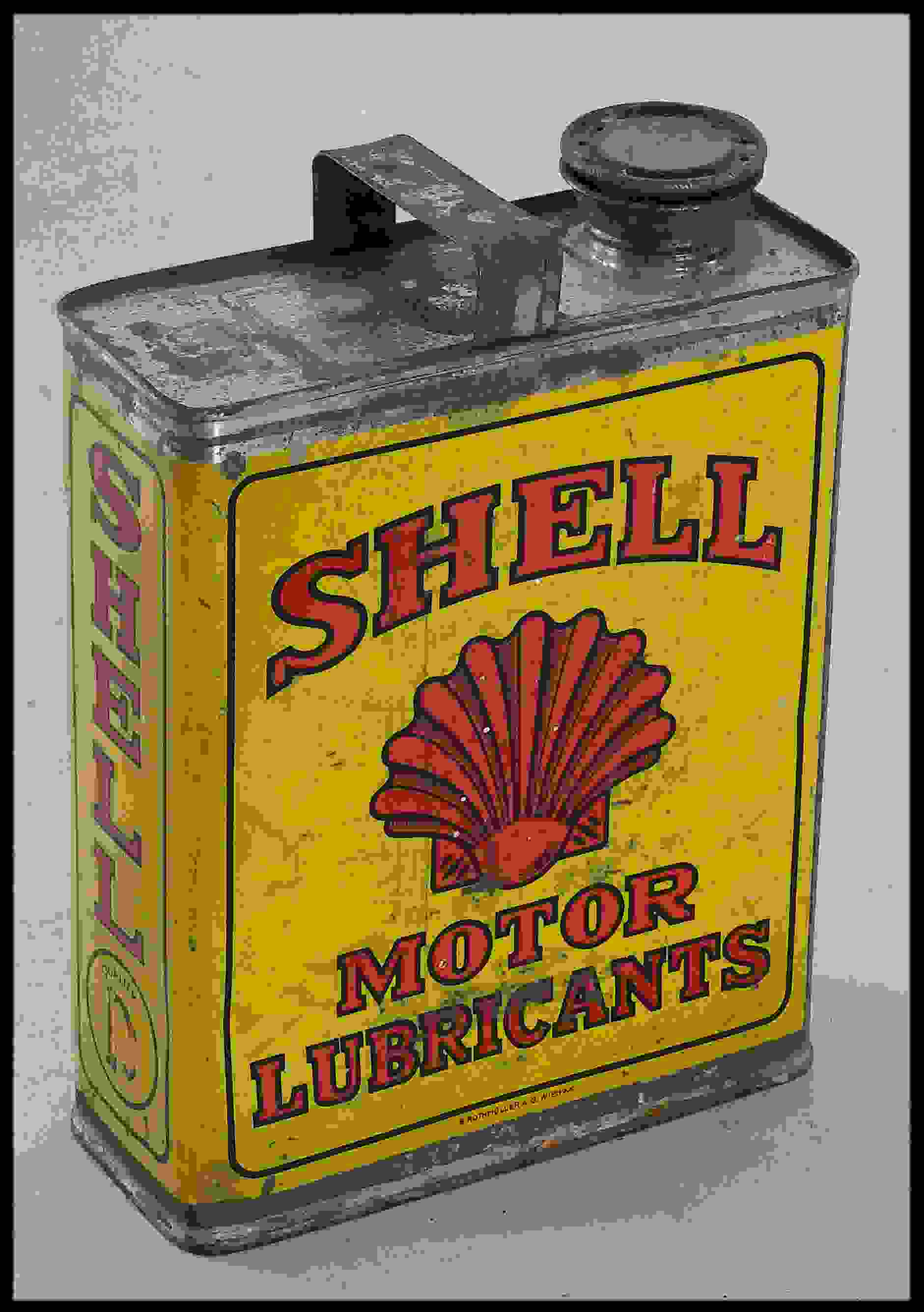 Shell Lubricants / Motor Oil, 2 Liter Öldose 
