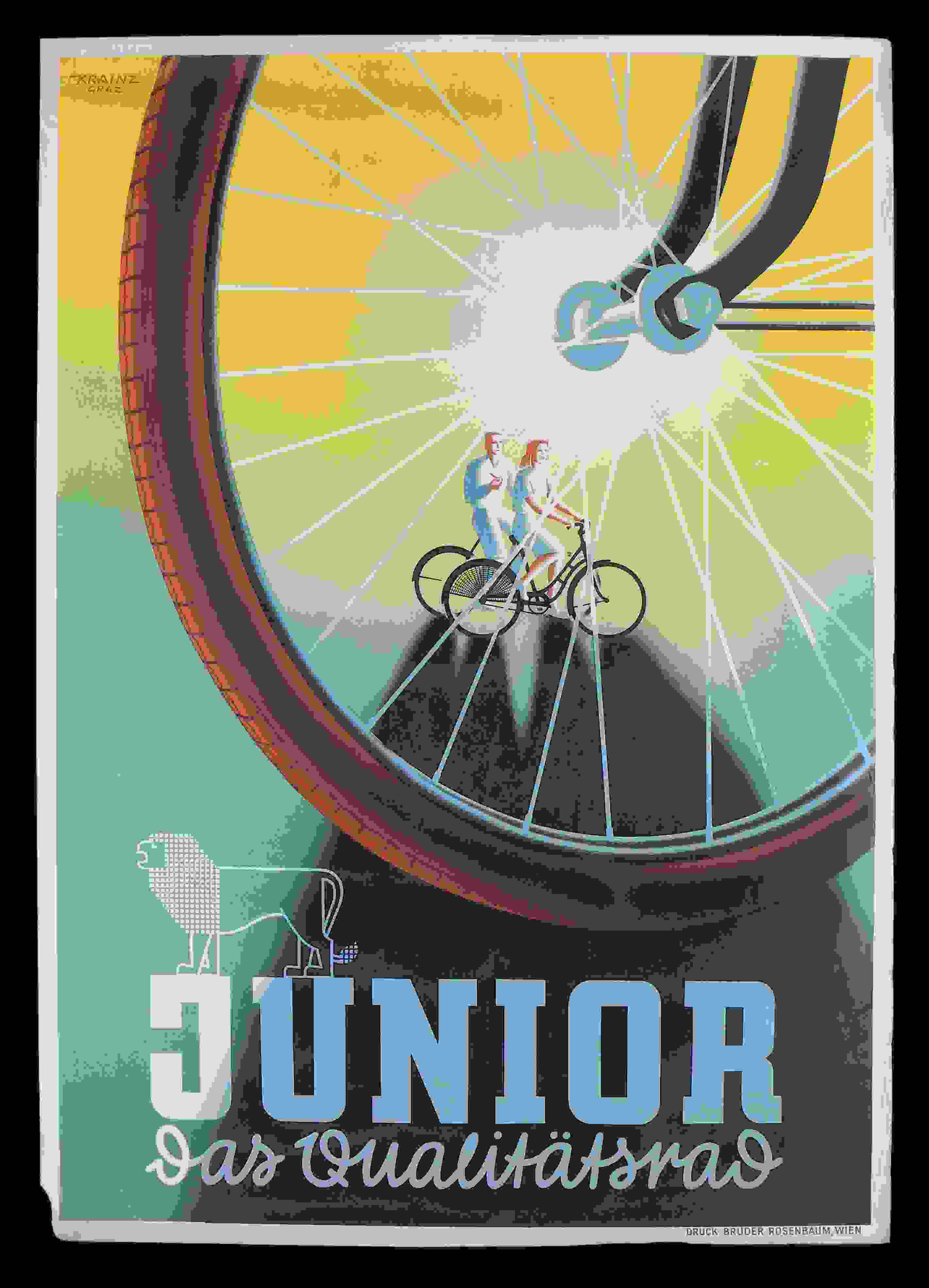 Junior Das Qualitätsrad Plakat 