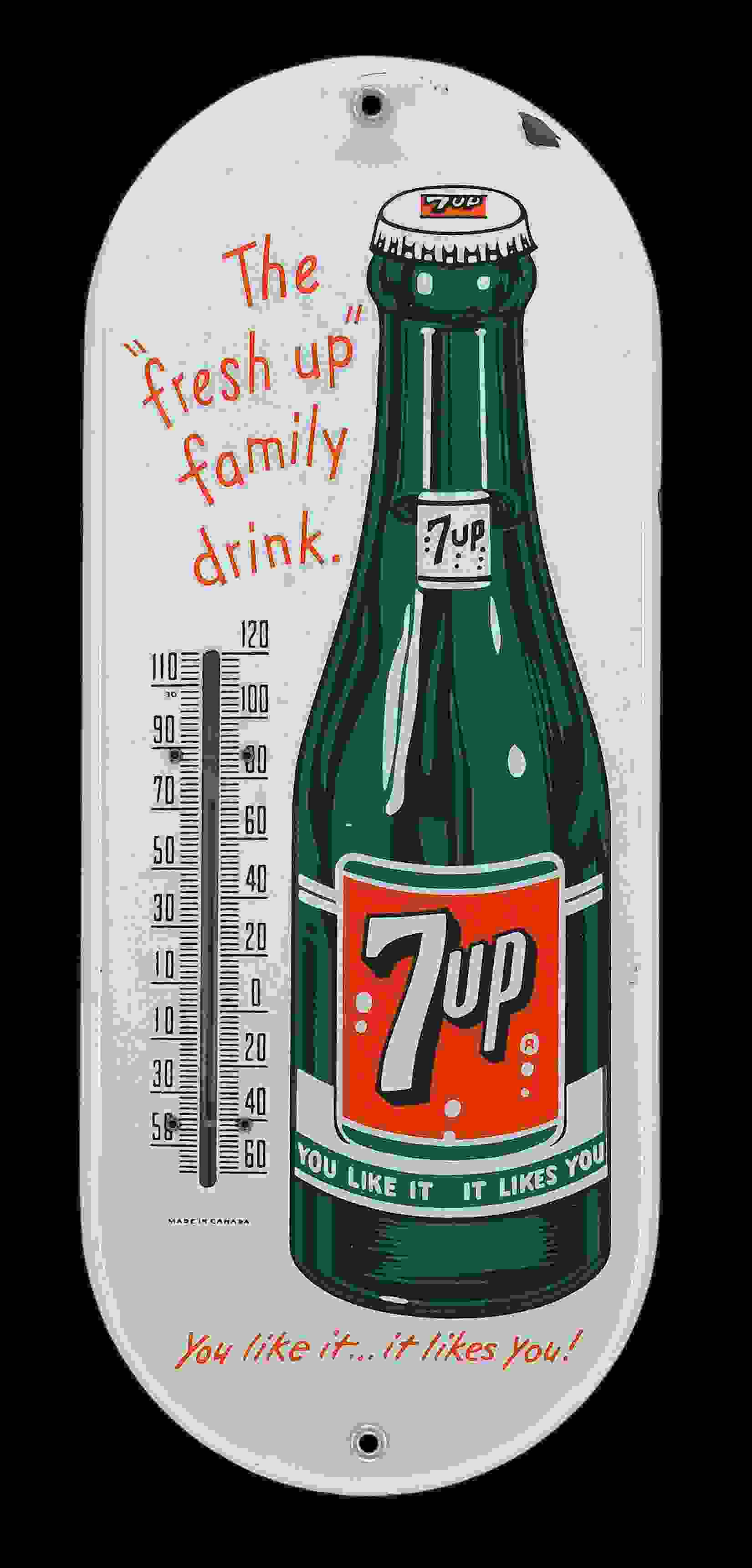 7up Thermometer 
