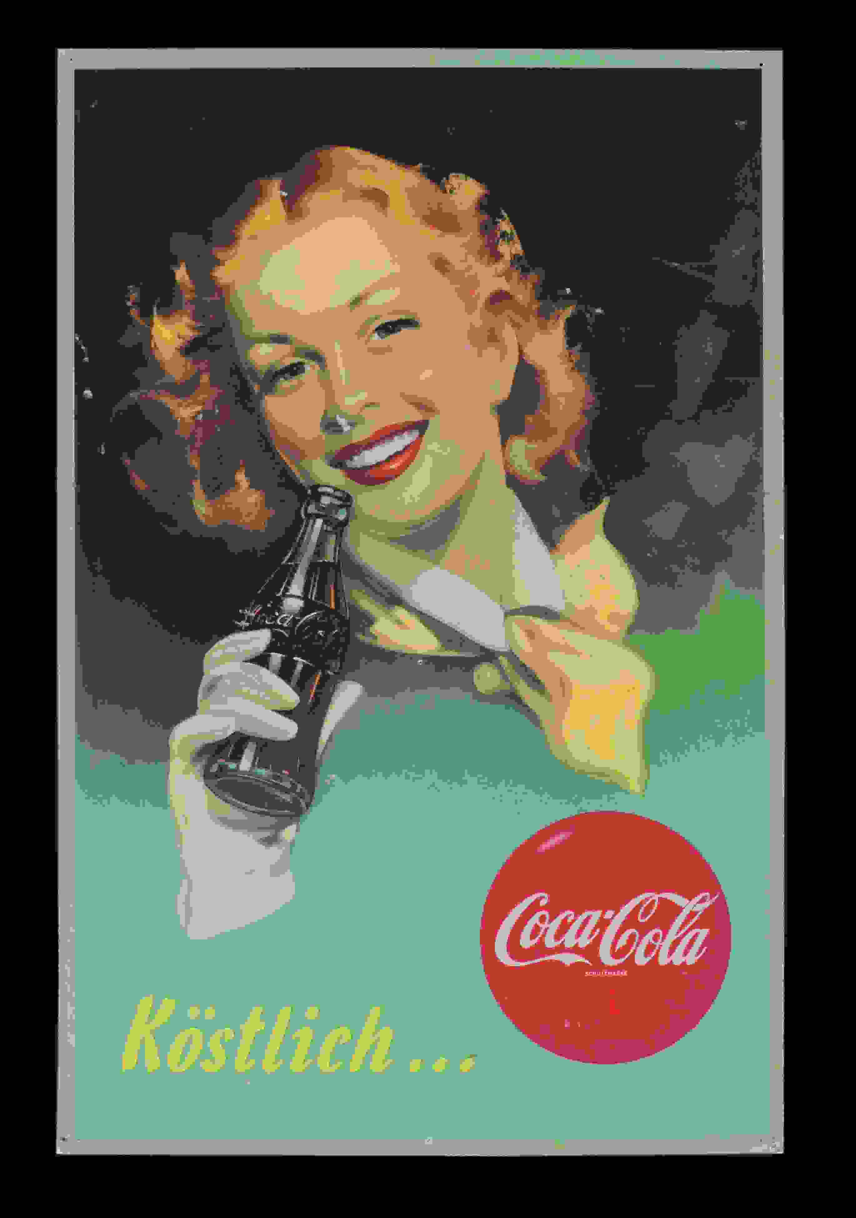 Coca-Cola Pappplakat 